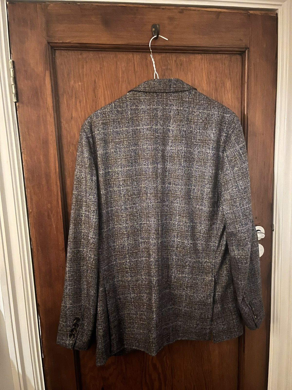 Ermenegildo Zegna Ermenegildo zegna grey check blazer size uk 38r Size 38R - 5 Thumbnail