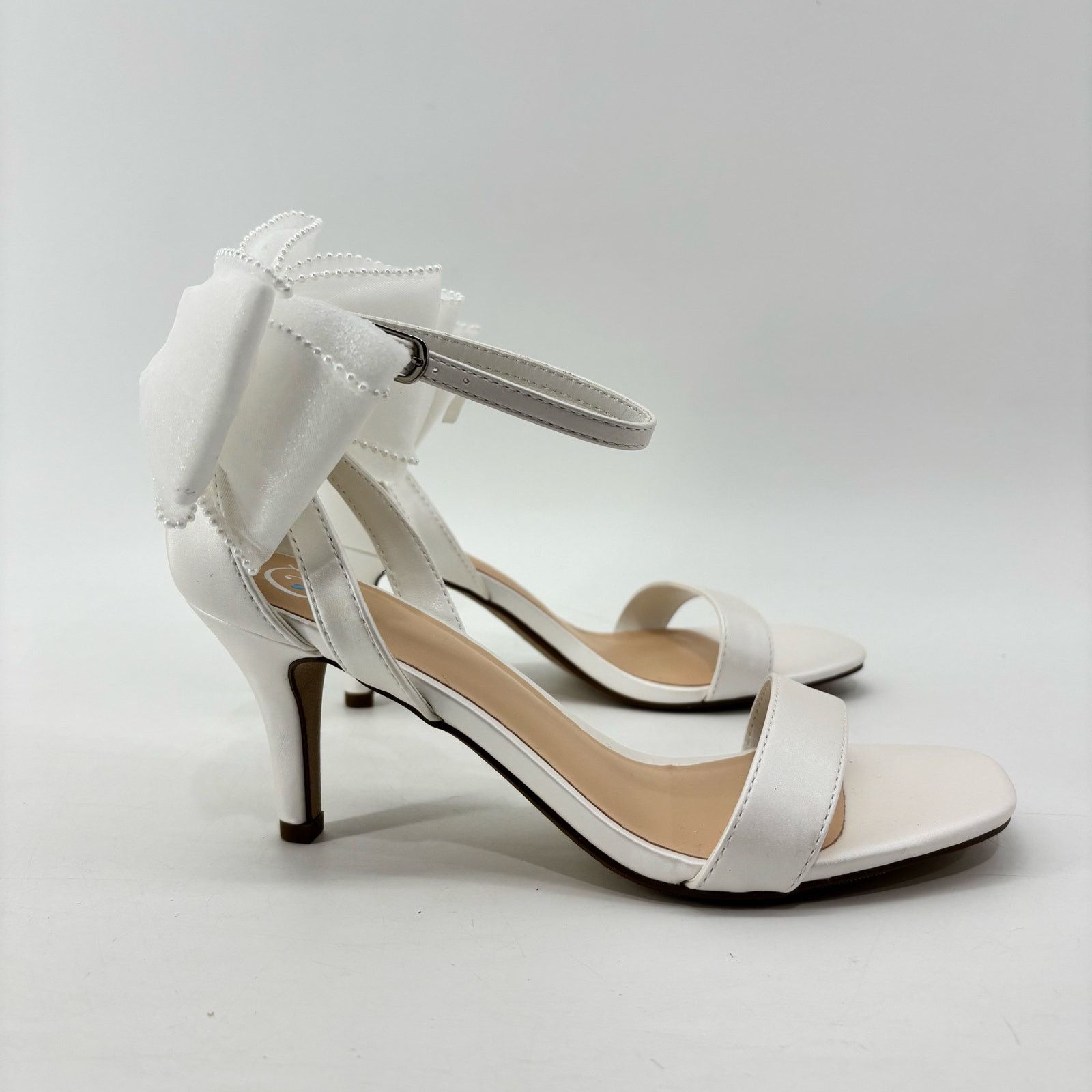 Other White Womens Sz 7 Wandals Heels Wedding Romantic Bride Party Size US 7 / IT 37 - 2 Thumbnail
