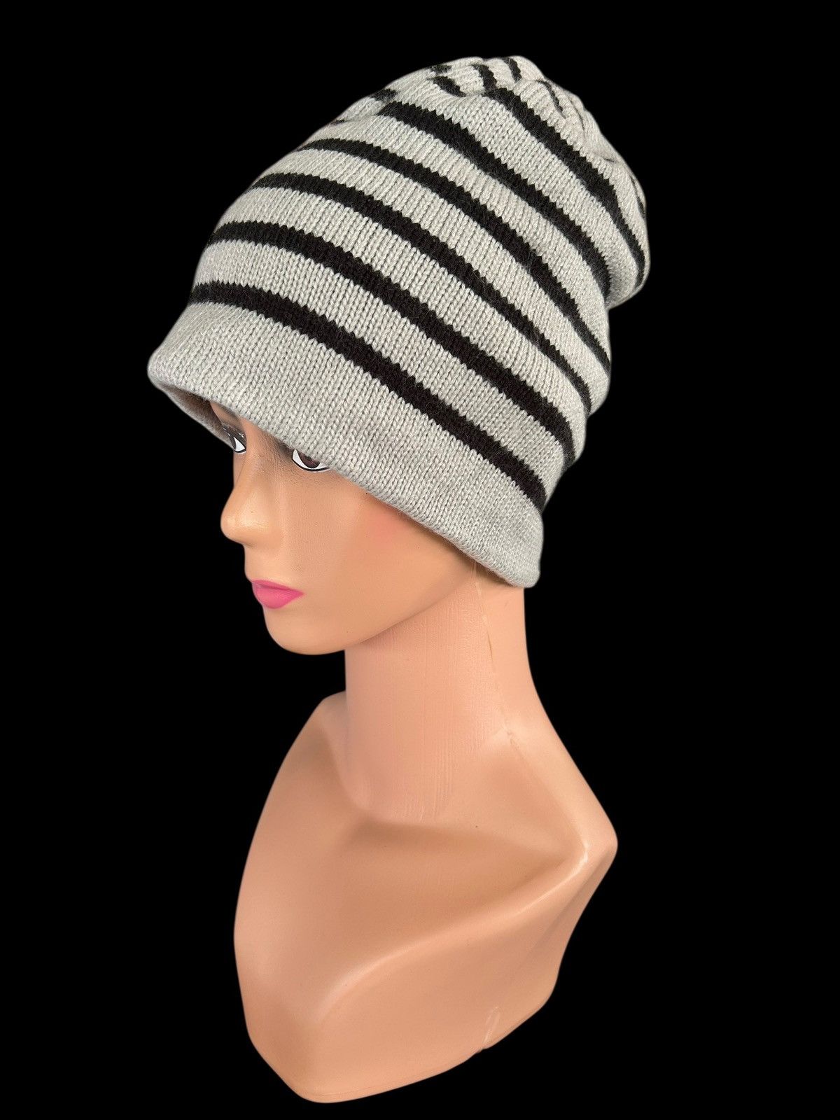Japanese Brand × Kapital × Vintage Stripe Japanese Style Beanie Hats Size ONE SIZE - 4 Thumbnail