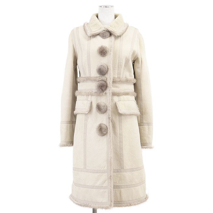 Louis Vuitton Louis Vuitton Louis Vuitton Lambskin Coat Leather Outerwear DUTY FREE for USA Size ONE SIZE - 1 Thumbnail