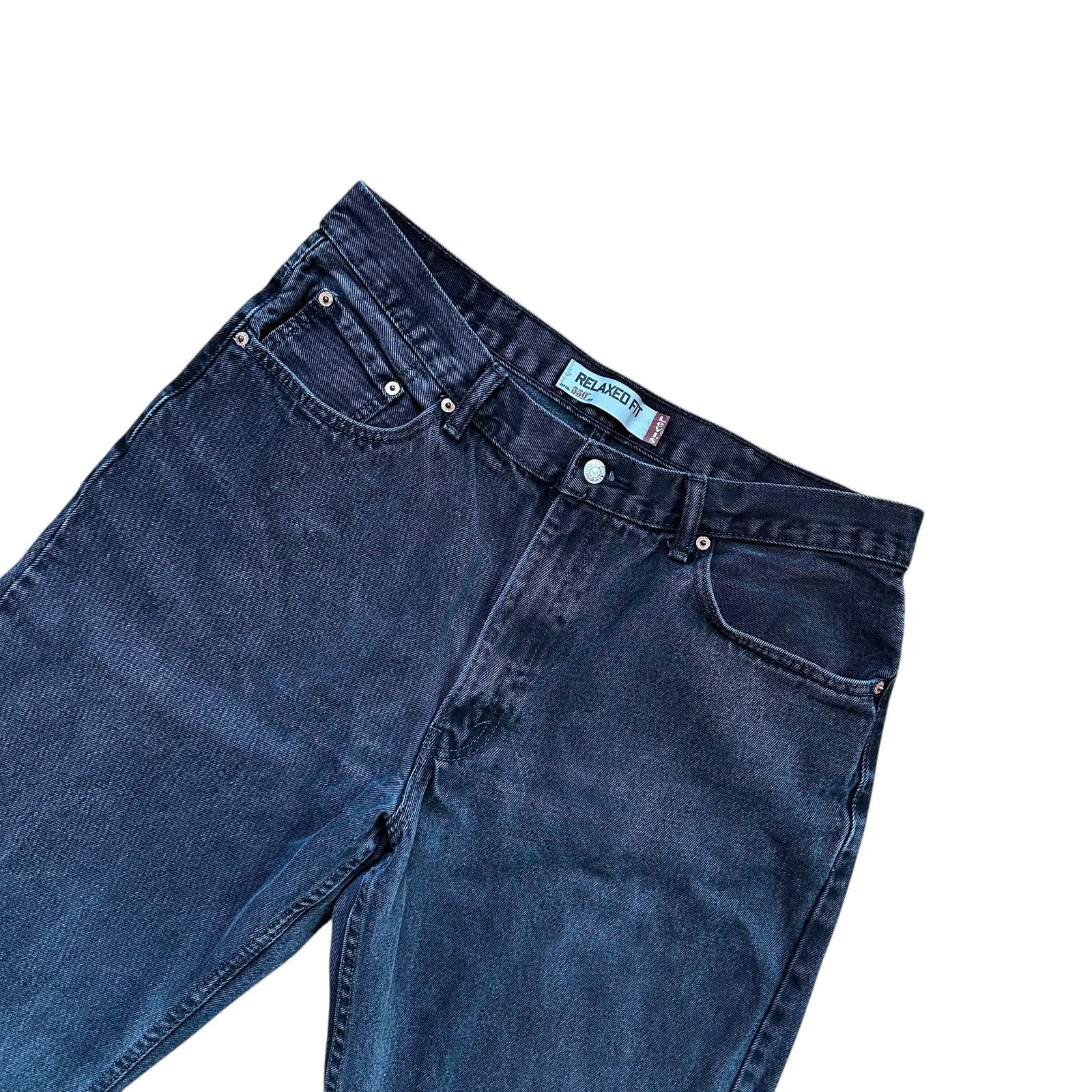 Levi's 38" Waist x 32" Length Black Wash Jeans Size US 38 / EU 54 - 4 Thumbnail