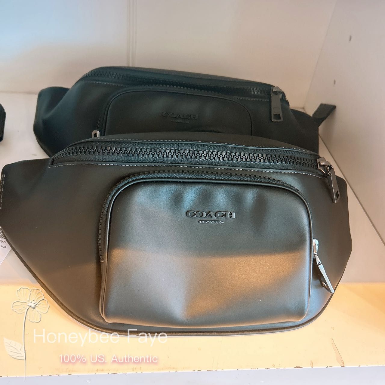 Coach Racer Belt Bag In Smooth Leather CT754 Size ONE SIZE - 3 Thumbnail