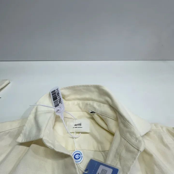 AMI AMI Classic Long Sleeve Shirt for Women -2507 Size L / US 10 / IT 46 - 4 Thumbnail