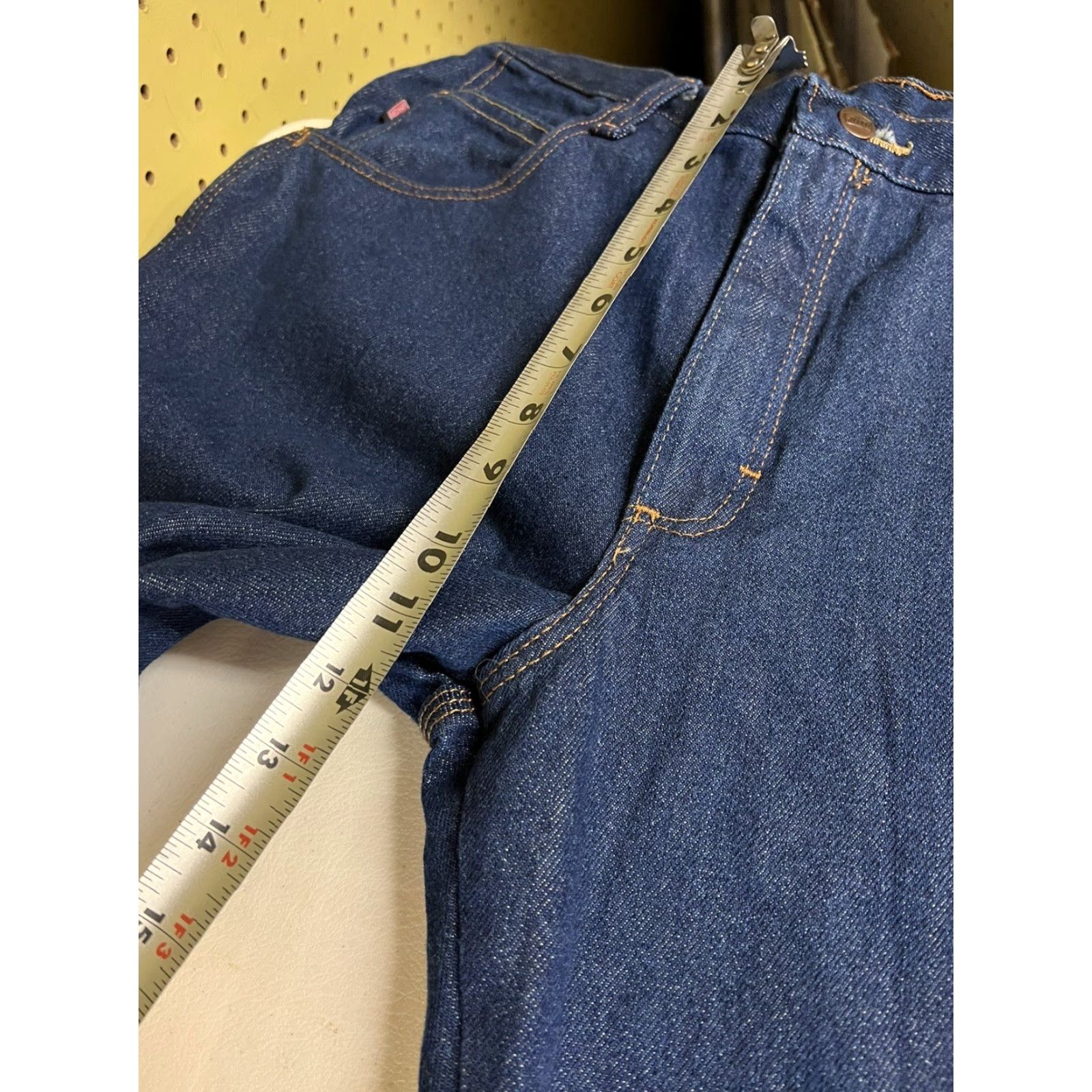 Red Kap Red Kap Jeans PD80PW4 Regular 33x32 Denim Blue Men Jeans Straight Zip 33 Inseam 32 Dark Wash NWOT Vintage No? Size US 33 - 7 Thumbnail