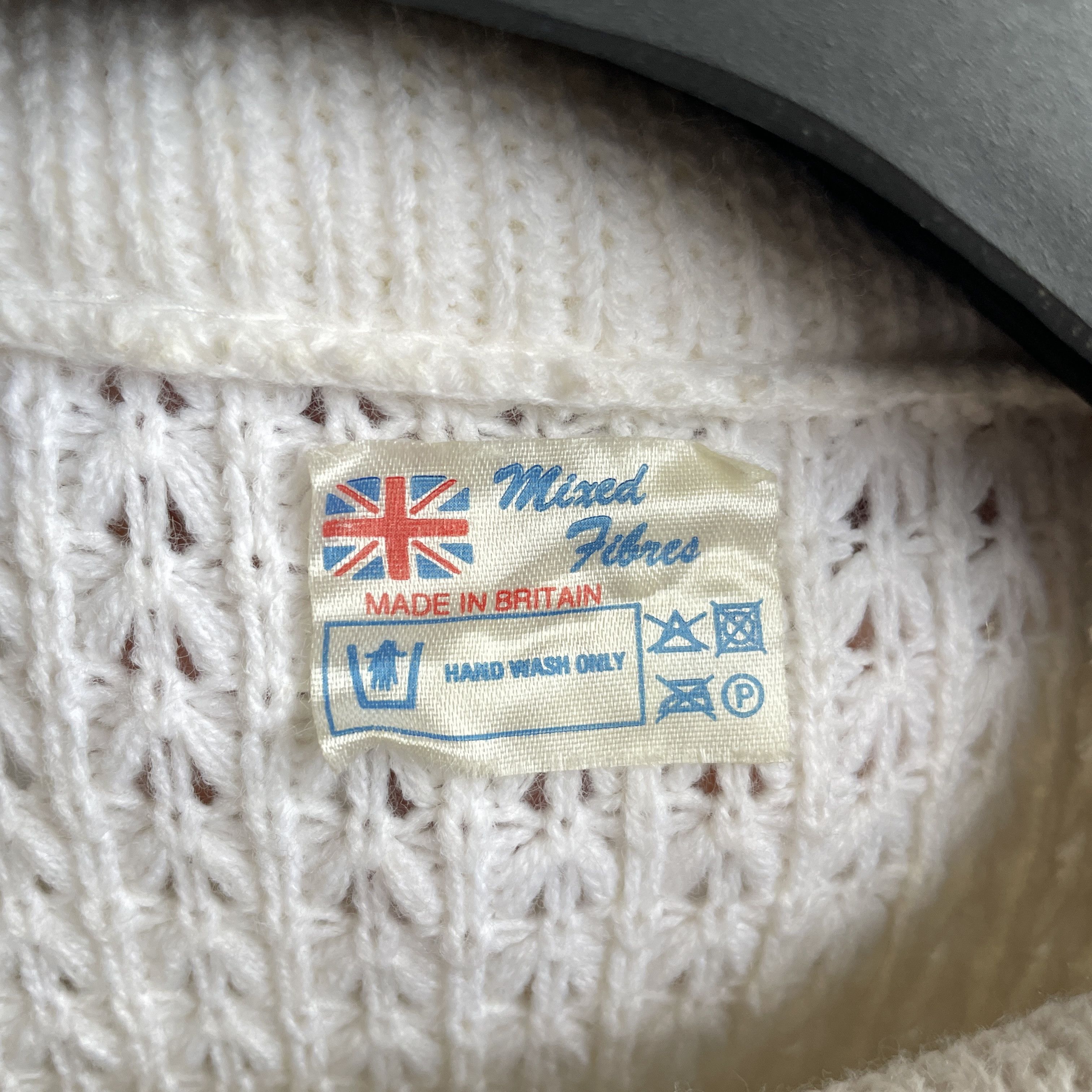 Vintage Vintage 80's Made in England Get Smart Chunky Sweater Size US L / EU 52-54 / 3 - 8 Thumbnail