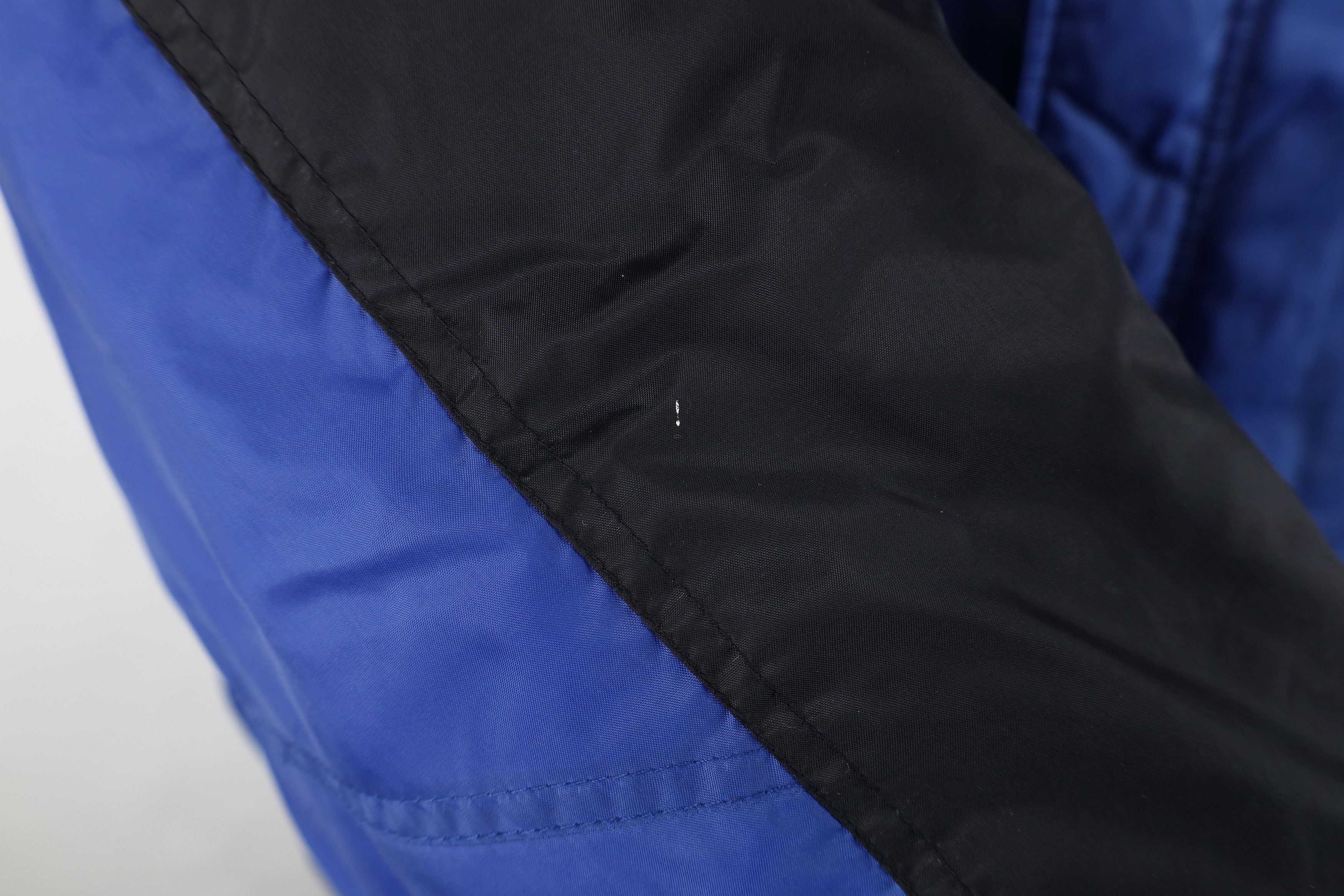 Vintage Vintage 90s Streetwear Block Full Zip Puffer Jacket Blue Size US XXL / EU 58 / 5 - 4 Thumbnail