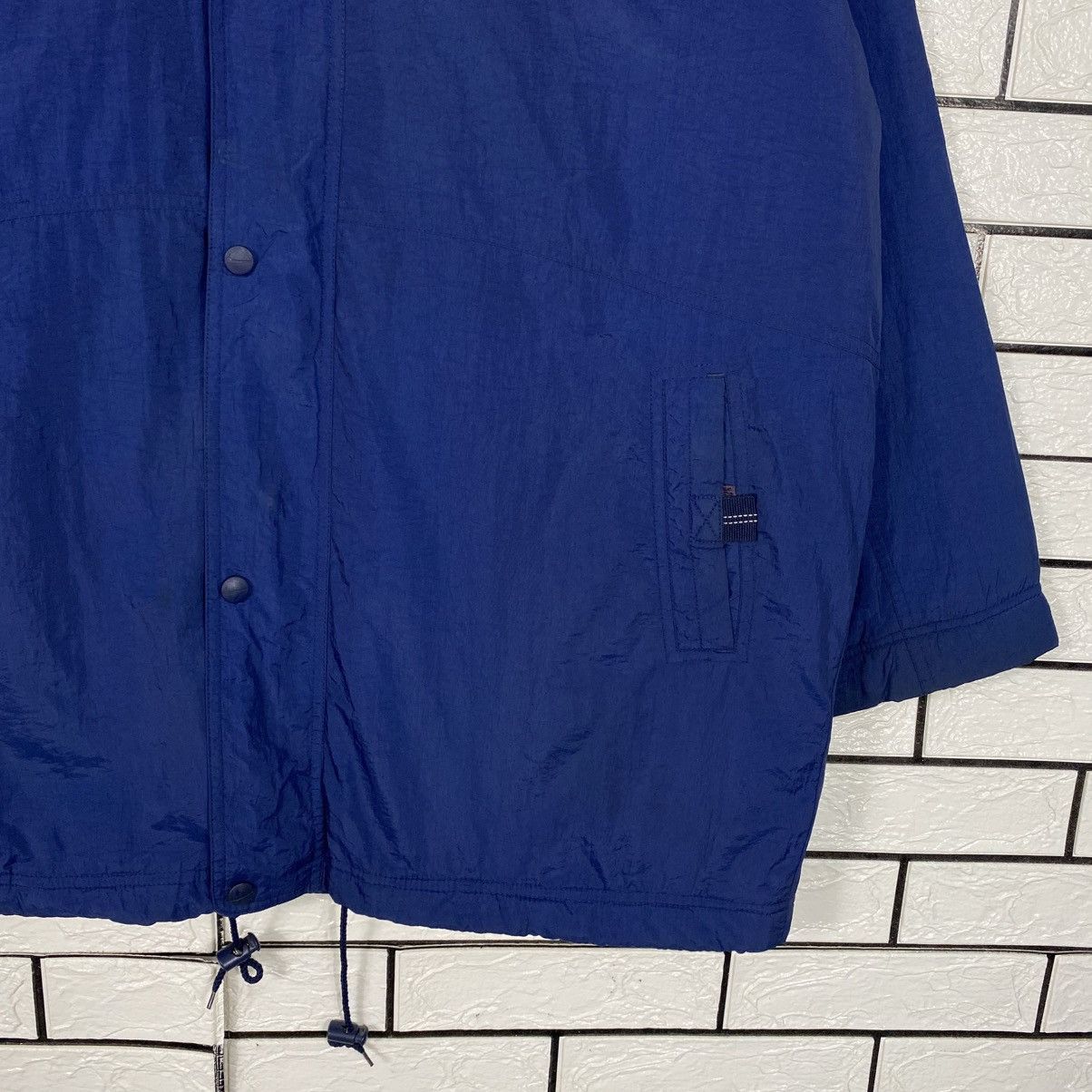 Nike 📌Vintage Nike Jacket Zipper Big Swoosh Blanket Size US L / EU 52-54 / 3 - 7 Thumbnail