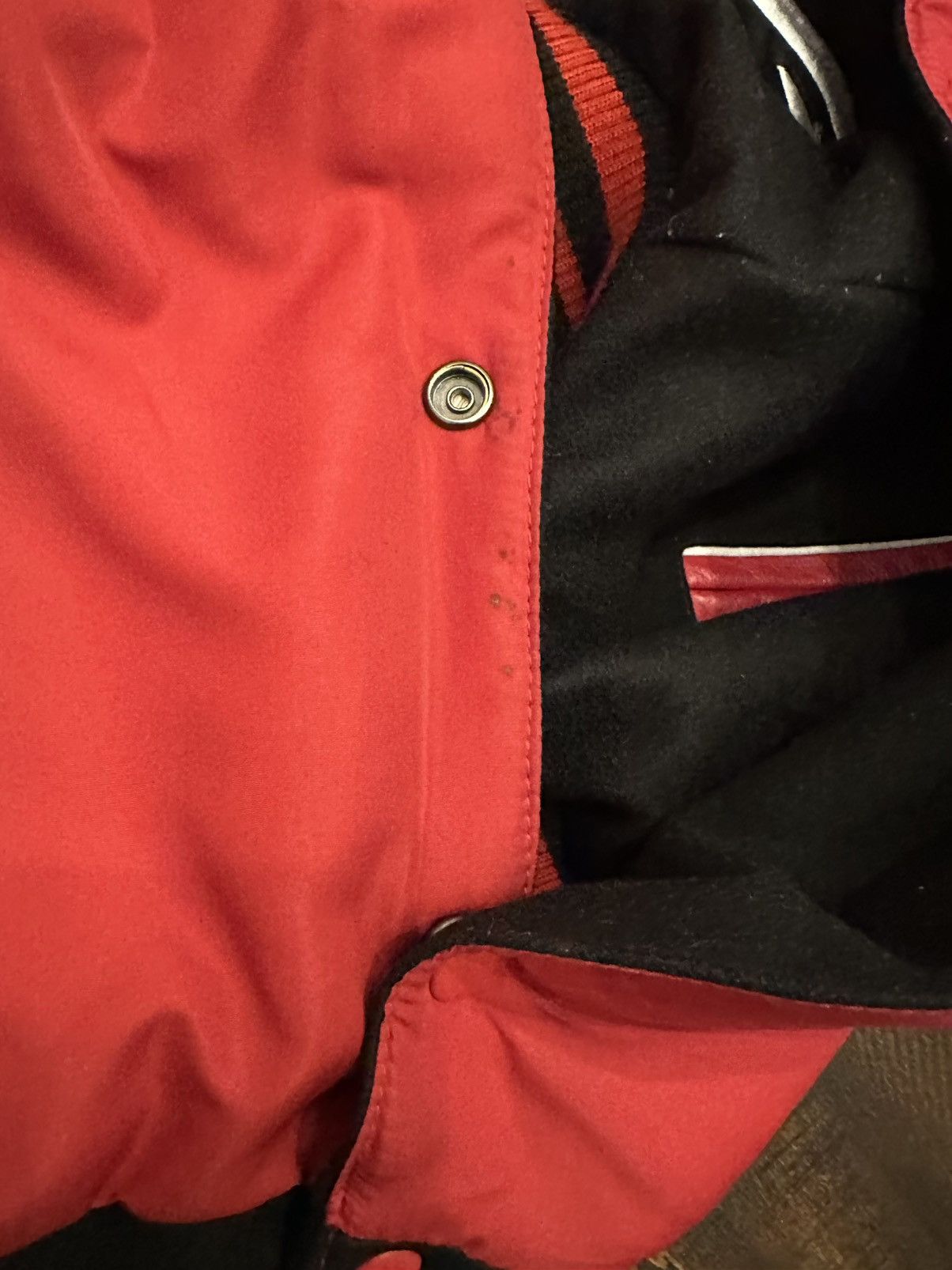 NFL NFL Atlanta Falcons Wool Leather Reversible Jacket-Size LRG Size US L / EU 52-54 / 3 - 15 Thumbnail