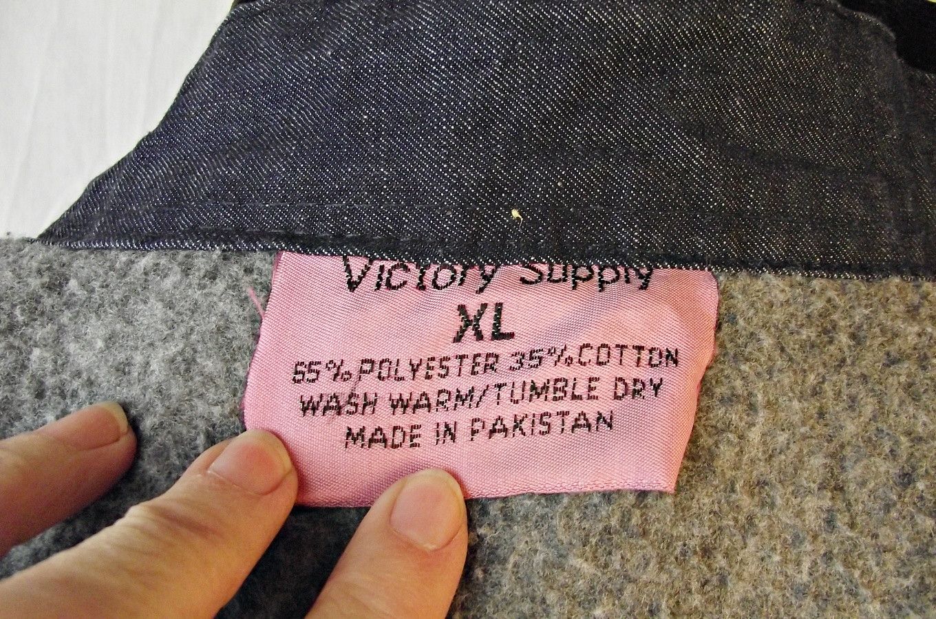 Other Victory Supply Denim Blanket Lined Prison Yard Chore Coat Size US XL / EU 56 / 4 - 9 Thumbnail