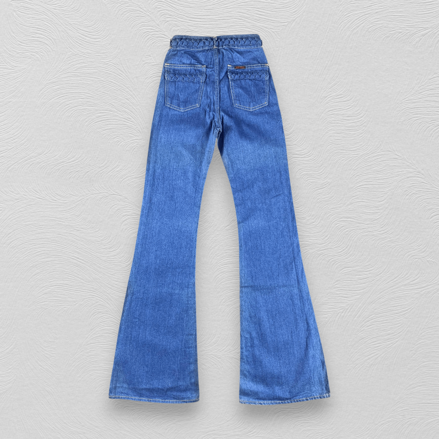Vintage Vintage 80's Thomaston Flare Denim KJ3412 Size 23" - 2 Thumbnail