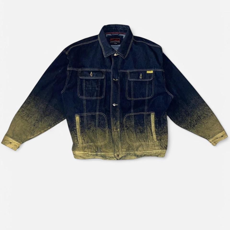 Fubu × Vintage Vintage 90s Fubu Denim Jacket Size US XXL / EU 58 / 5 - 2 Thumbnail