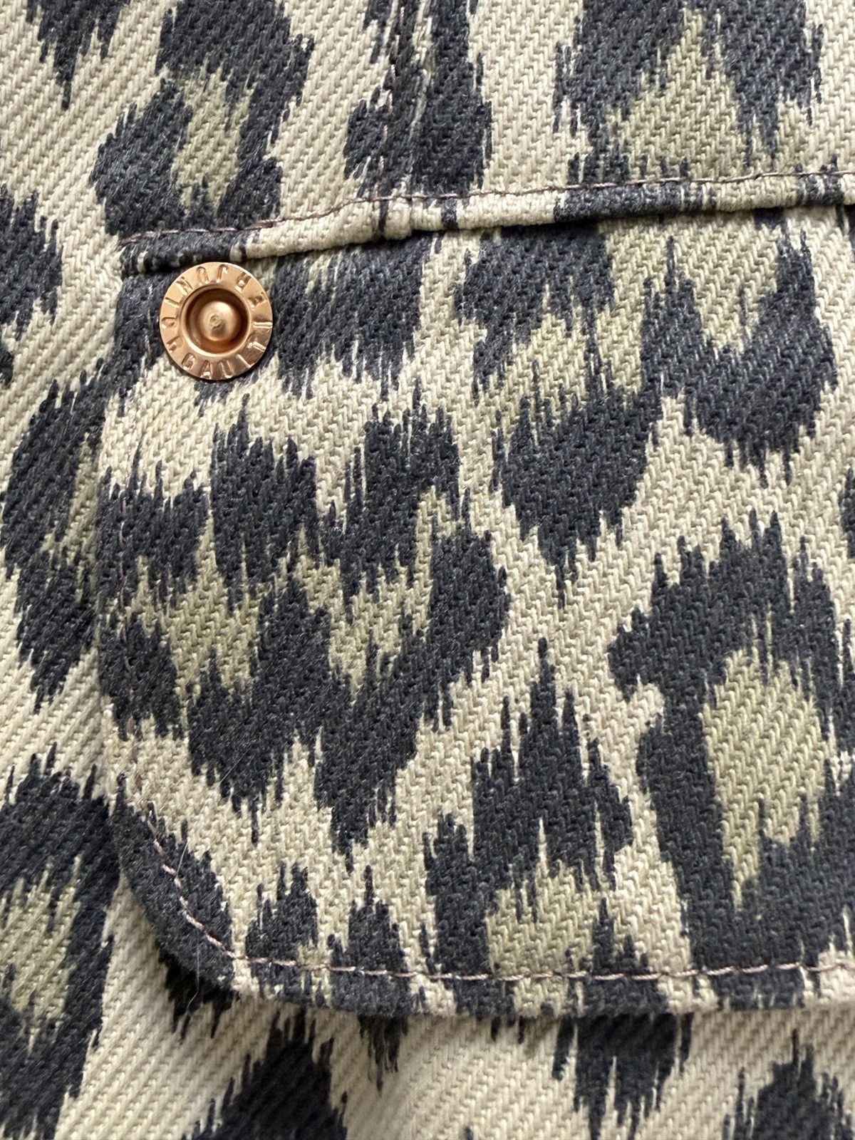 Jean Paul Gaultier Jean Paul Gaultier Junior « Western Baroque » S/S89 Size L / US 10 / IT 46 - 4 Thumbnail