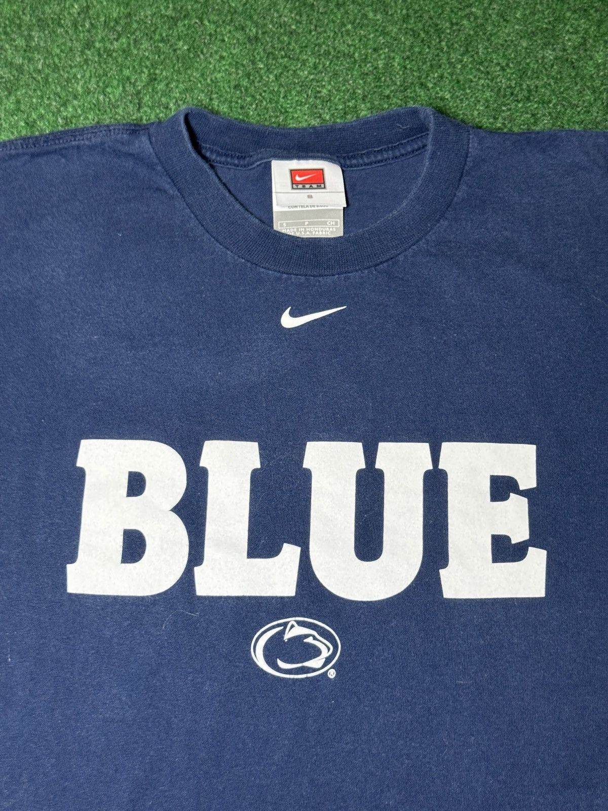 Nike Y2K Nike Penn State Nitrany Lions Center Swoosh T Shirt Size S / US 4 / IT 40 - 2 Thumbnail