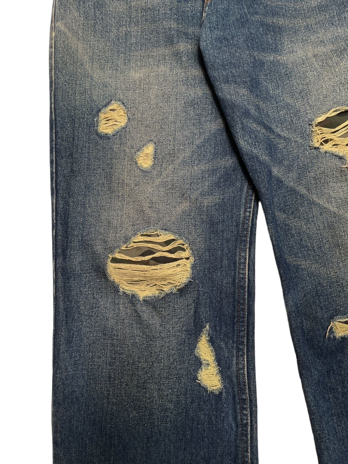 If Six Was Nine × Japanese Brand Rare Design Vintage Japanese Brand BTAXMTI Jeans 1990s Size US 30 / EU 46 - 7 Thumbnail