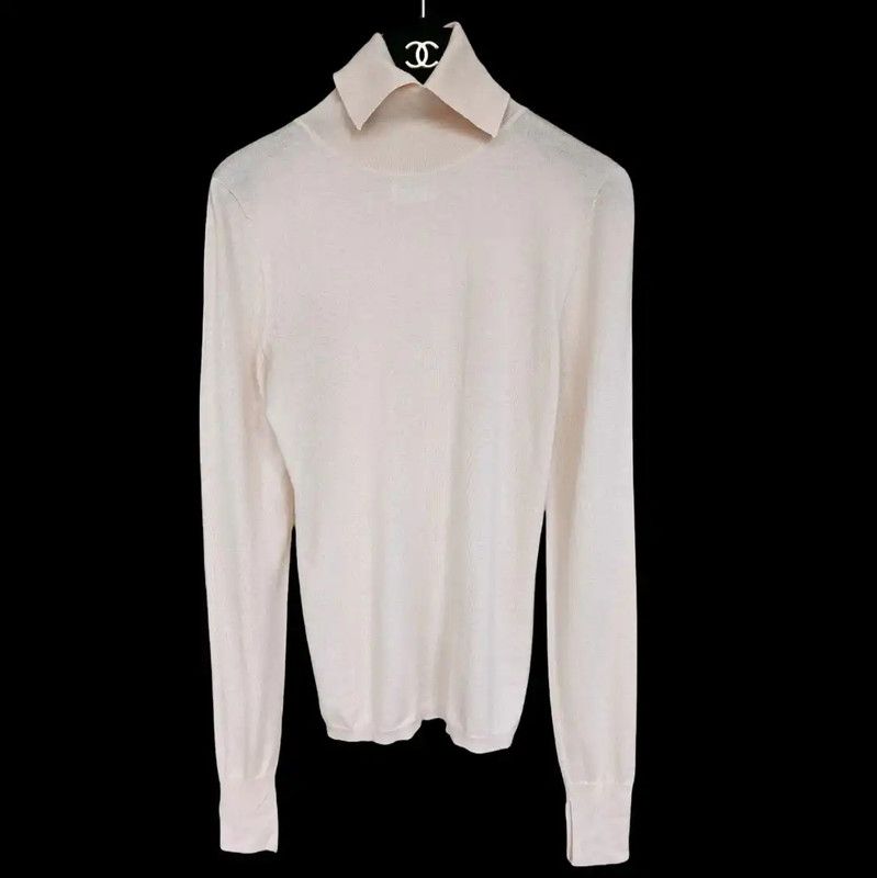 Dior Dior Pink Cashmere Long Sleeve Sweater 0089 Size XS / US 0-2 / IT 36-38 - 1 Thumbnail