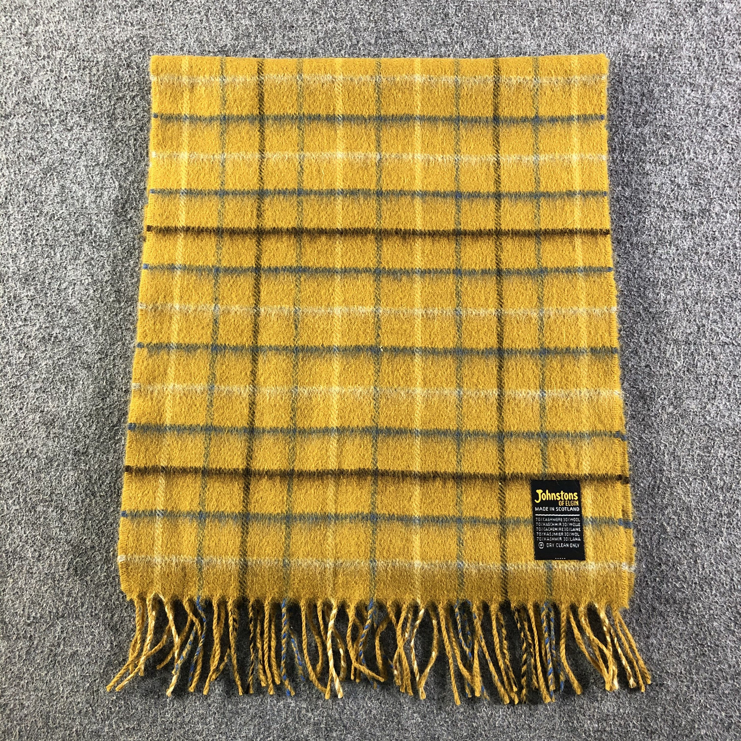 Johnstons Of Elgin Johnstons Of Elgin Cashmere Scarf / Muffler / Neckwear Size ONE SIZE - 2 Thumbnail