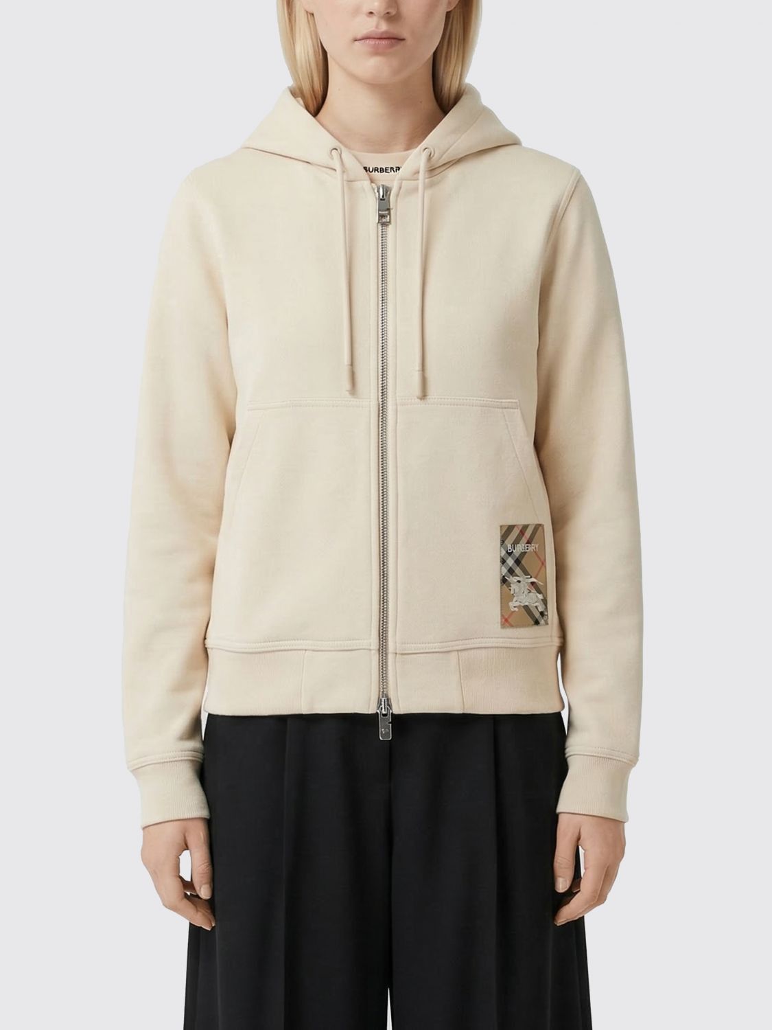 Burberry Burberry Sweatshirt Woman Brown Size XS / US 0-2 / IT 36-38 - 1 Thumbnail
