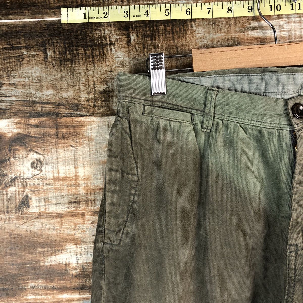 Japanese Brand × Vintage Shark Park Green faded vintage Casual Pants #A2447 Size US 31 - 7 Thumbnail