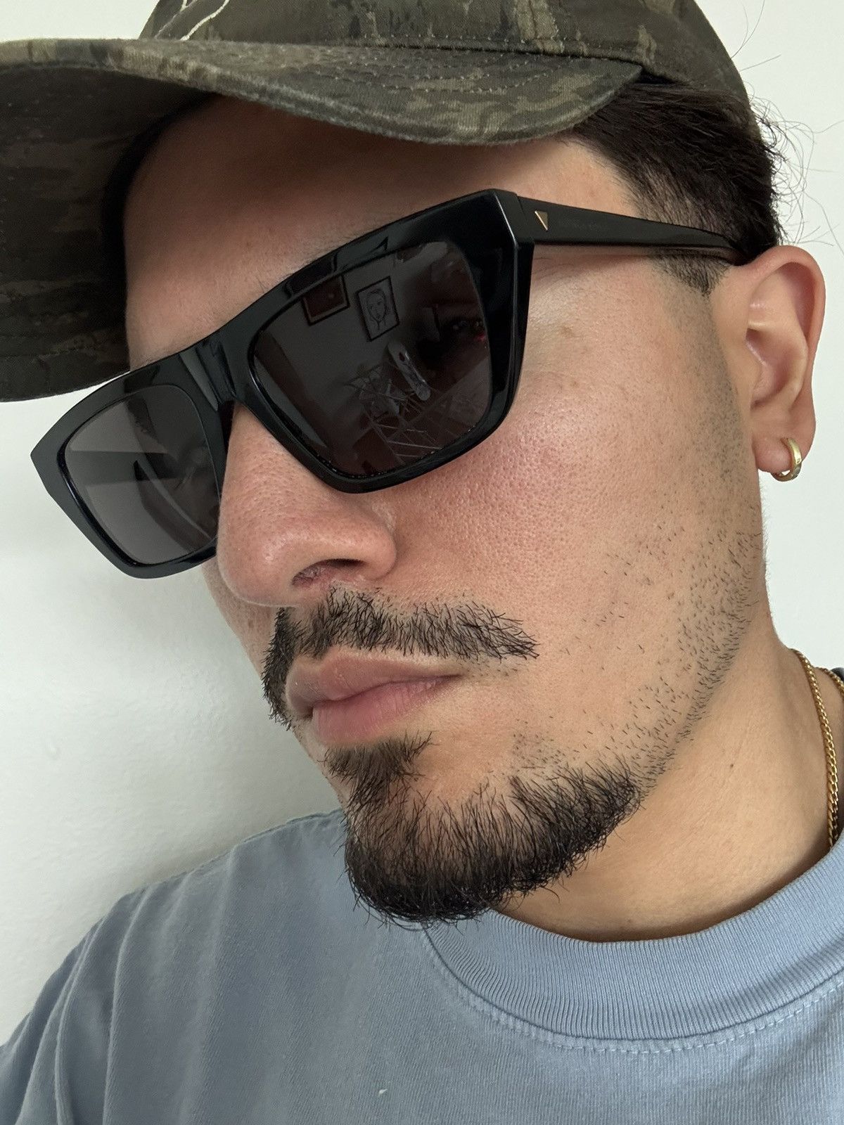 Bottega Veneta BOTTEGA VENETA BLACK SUNGLASSES Size ONE SIZE - 6 Thumbnail