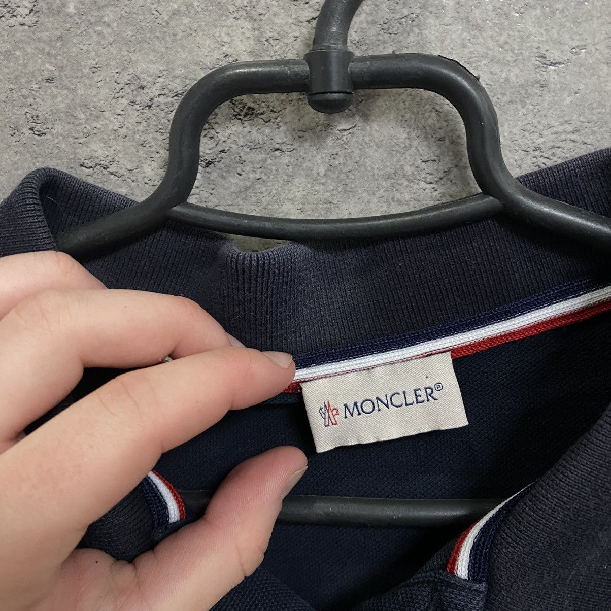 Moncler Moncler Polo Long Sleeve Luxury Size US XL / EU 56 / 4 - 9 Thumbnail