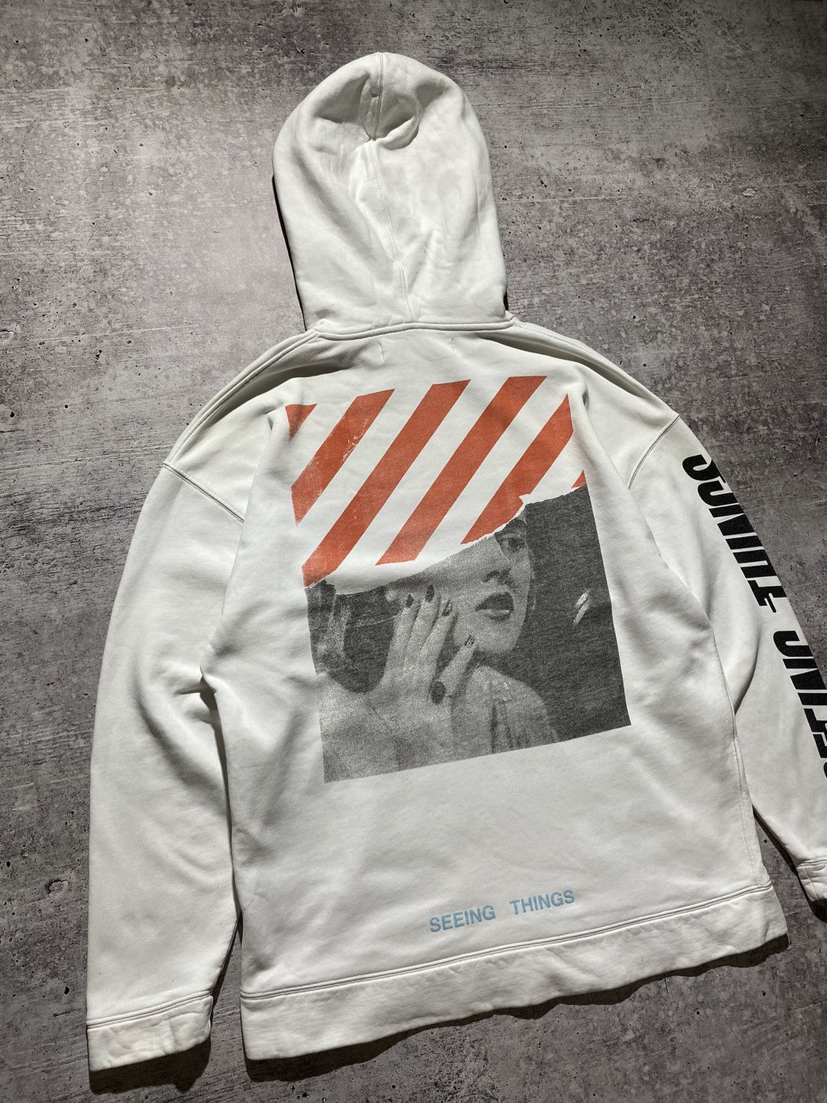 Off-White OFF WHITE Marilyn Monroe rare hoodie Size US M / EU 48-50 / 2 - 9 Thumbnail