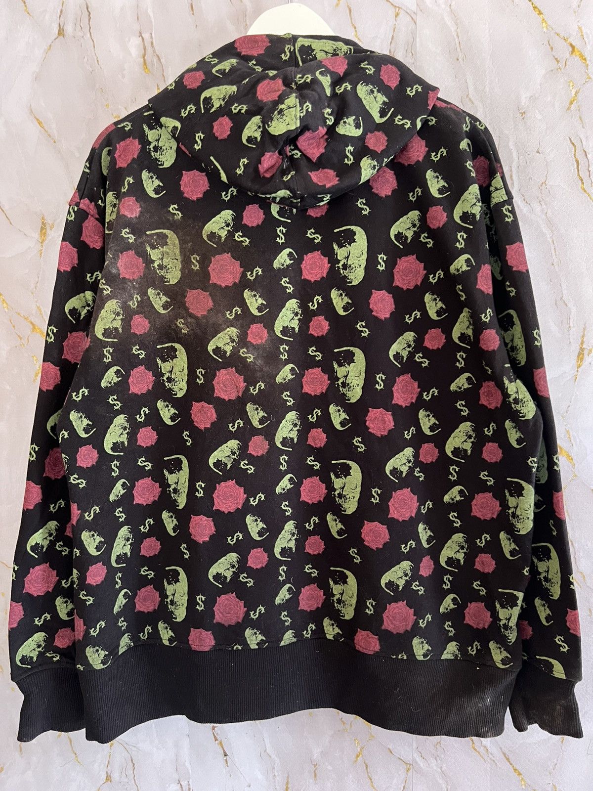 Japanese Brand Vintage Course2Course Dragon Rose Graphic Zip HoodieHarajuku Size US M / EU 48-50 / 2 - 2 Thumbnail