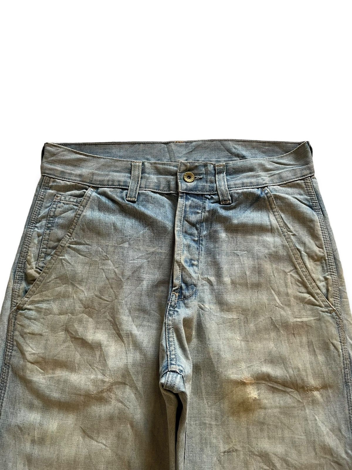 Levi's Vintage Levis 572 Mud Wash Carpenter Baggy Jeans Size US 31 - 5 Thumbnail