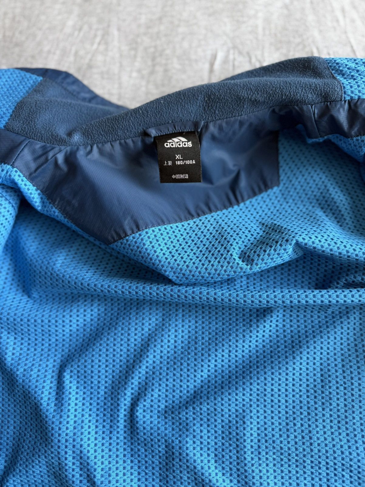 Adidas Adidas Vintage 00s Blue Jacket Size US L / EU 52-54 / 3 - 4 Thumbnail