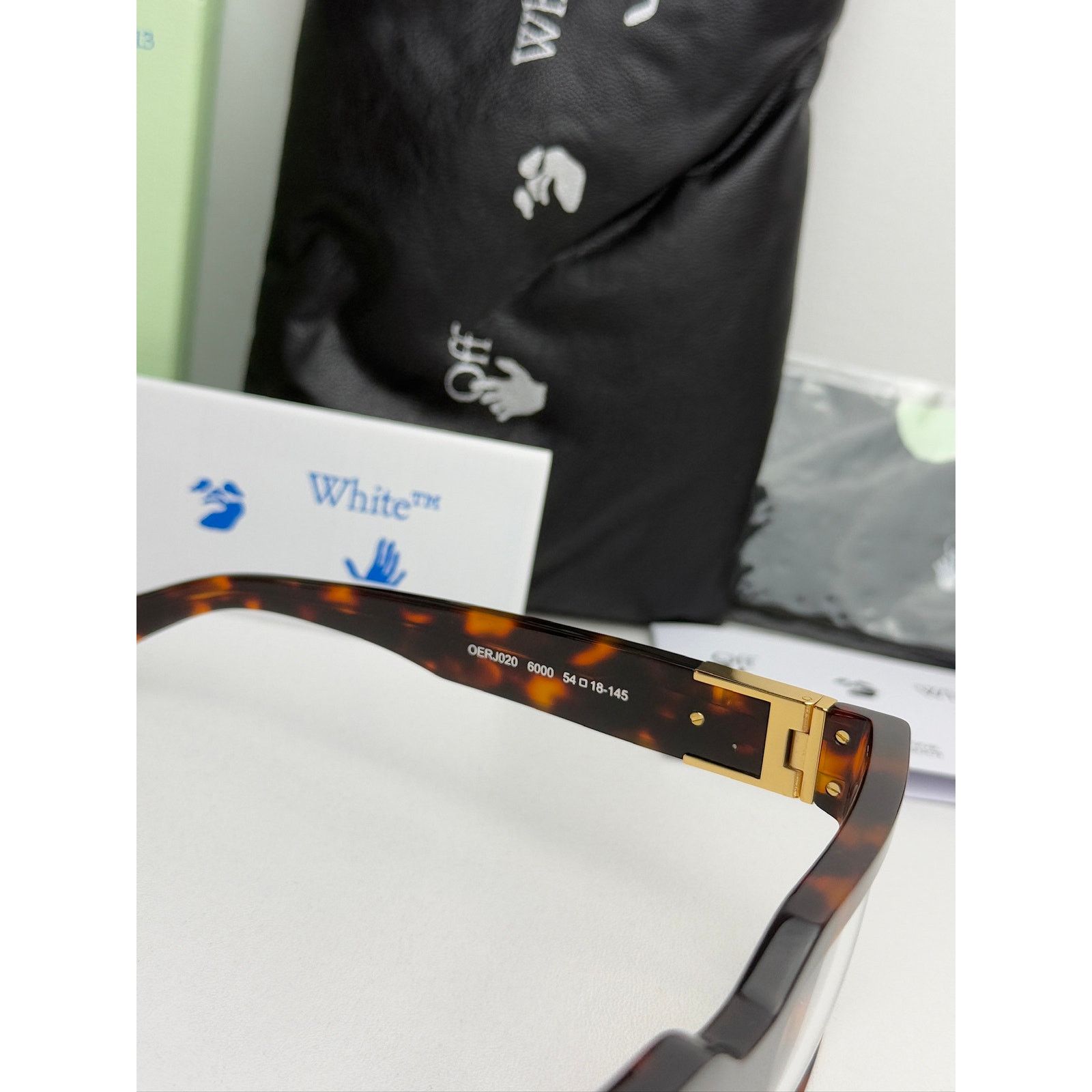 Off-White NEW Off White Style 15 Brown Bluelight Eyeglasses Frames Size ONE SIZE - 6 Thumbnail