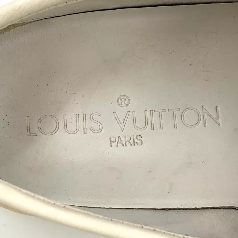 Louis Vuitton Louis Vuitton Beige logo presbyopic print lace-up board sn Size US 5 / IT 35 - 7 Thumbnail