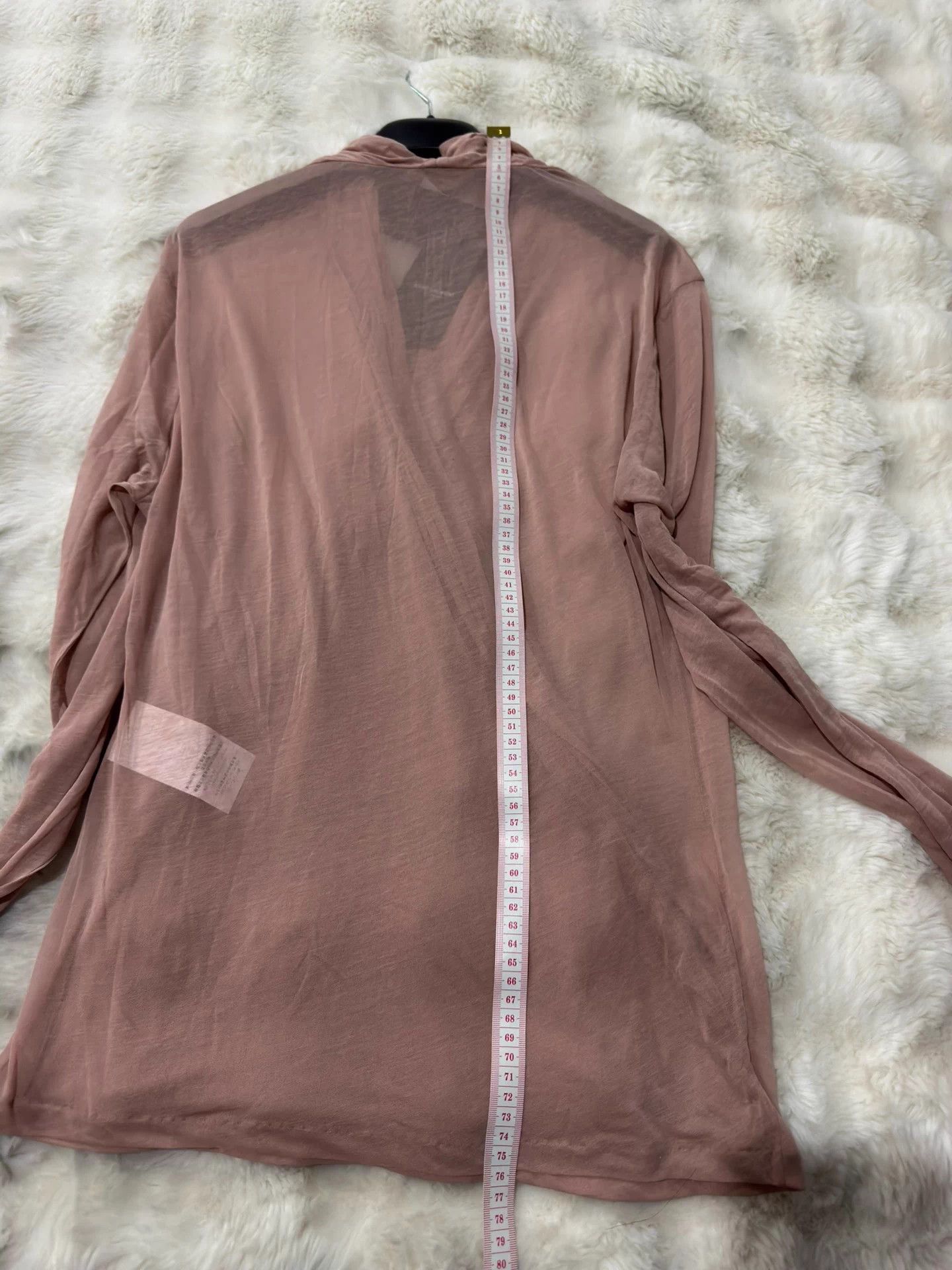 Saint Laurent Paris YSL Runway Pleated Deep V Organza Unisex L Size US L / EU 52-54 / 3 - 9 Thumbnail