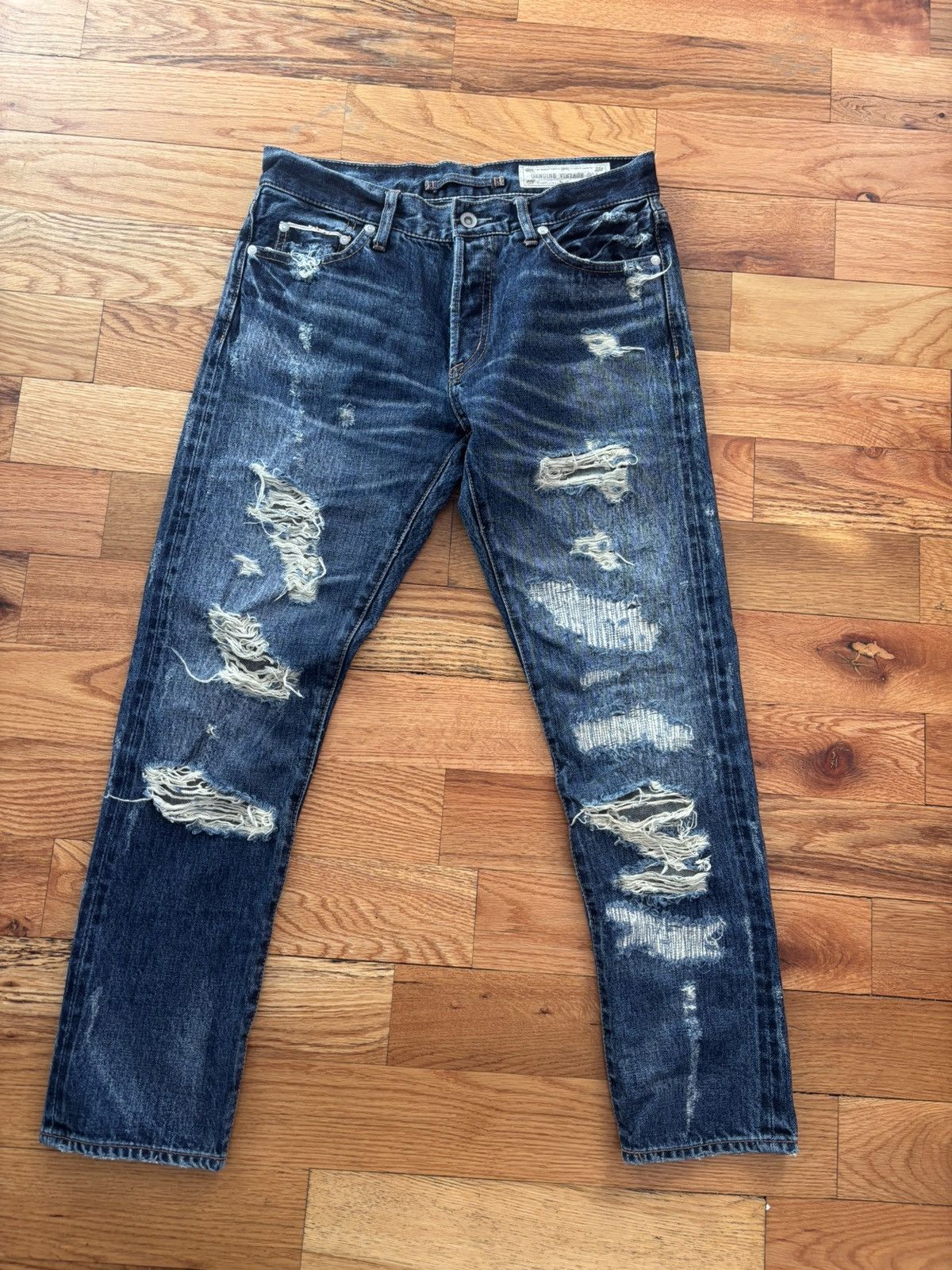 GOA selvedge skinny denim