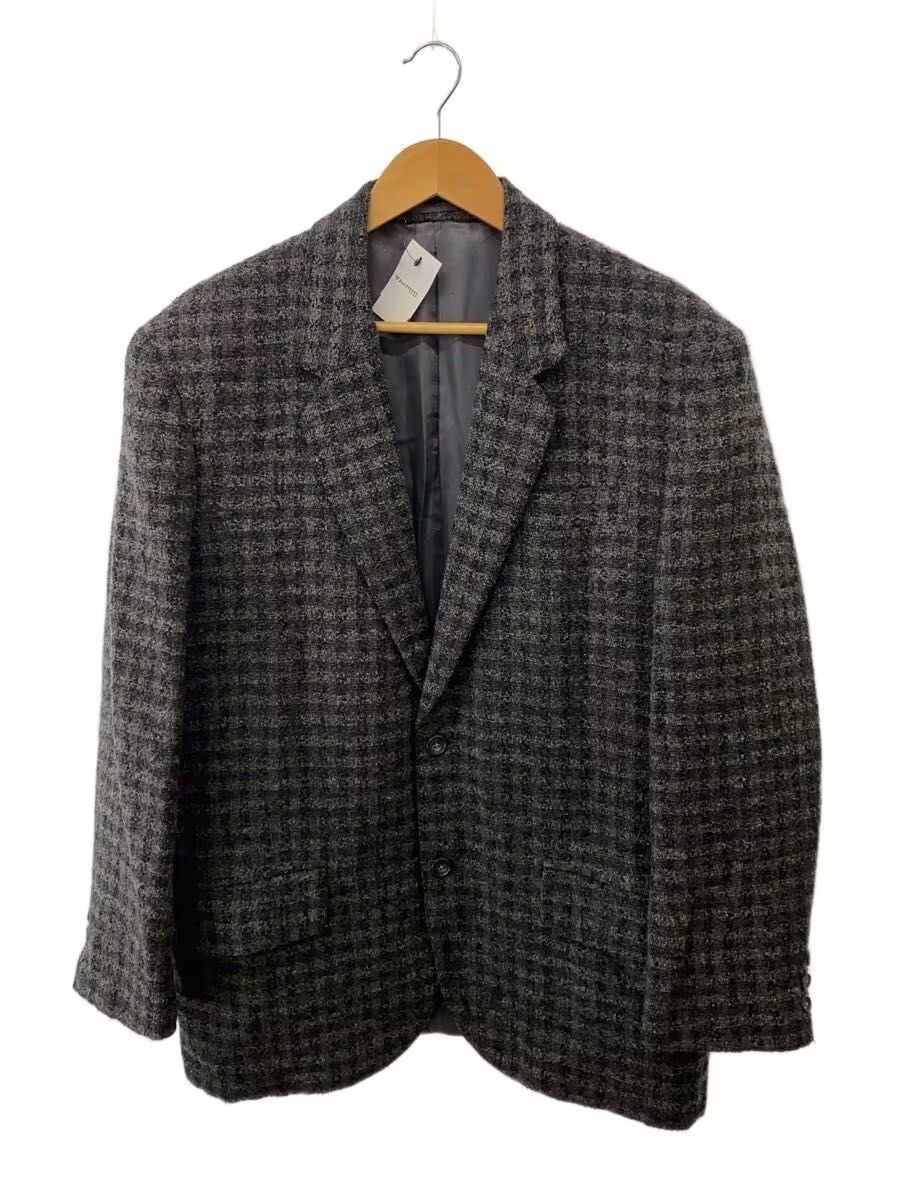 Yohji Yamamoto 80's Checkered Wool Jacket Size US M / EU 48-50 / 2 - 1 Thumbnail