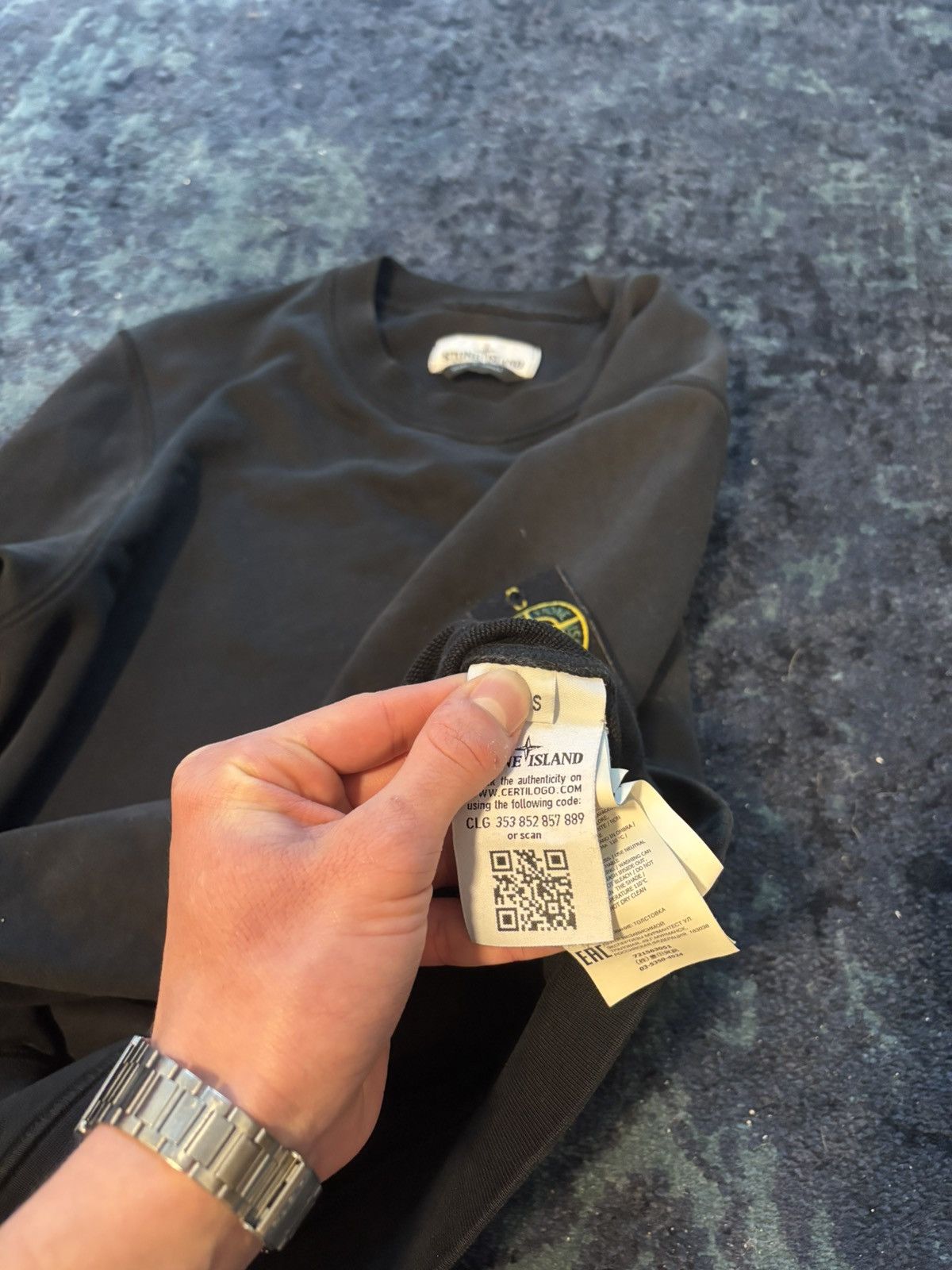 Stone Island Stone island sweatshirt Size US S / EU 44-46 / 1 - 6 Thumbnail