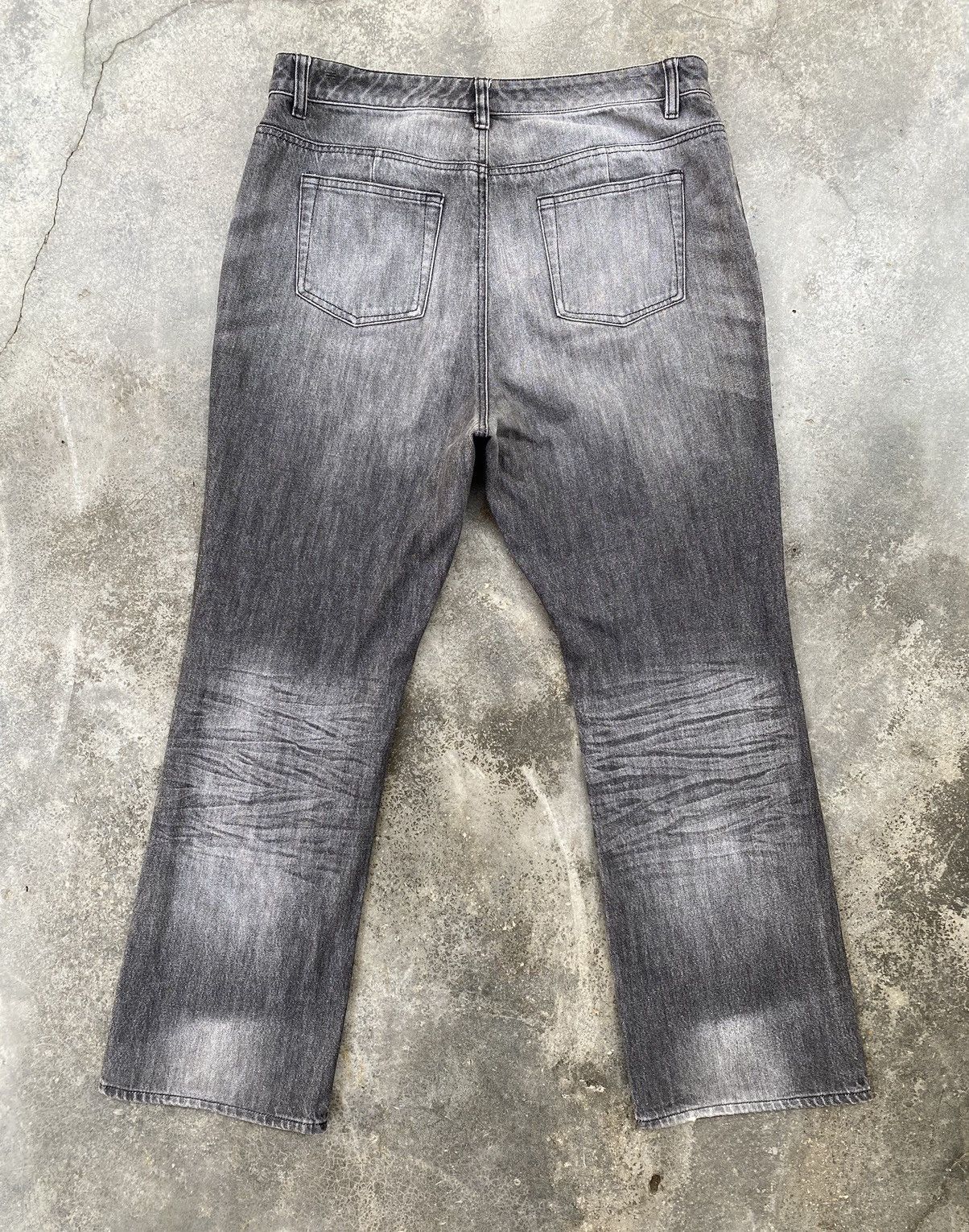 Vintage Vintage Smile Land Zipper Punk Distressed Denim Pants Size US 34 / EU 50 - 2 Thumbnail