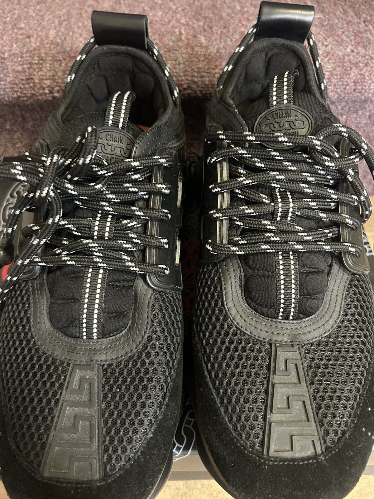 Versace Versace Chain Reaction Black Size US 10 / EU 43 - 7 Thumbnail