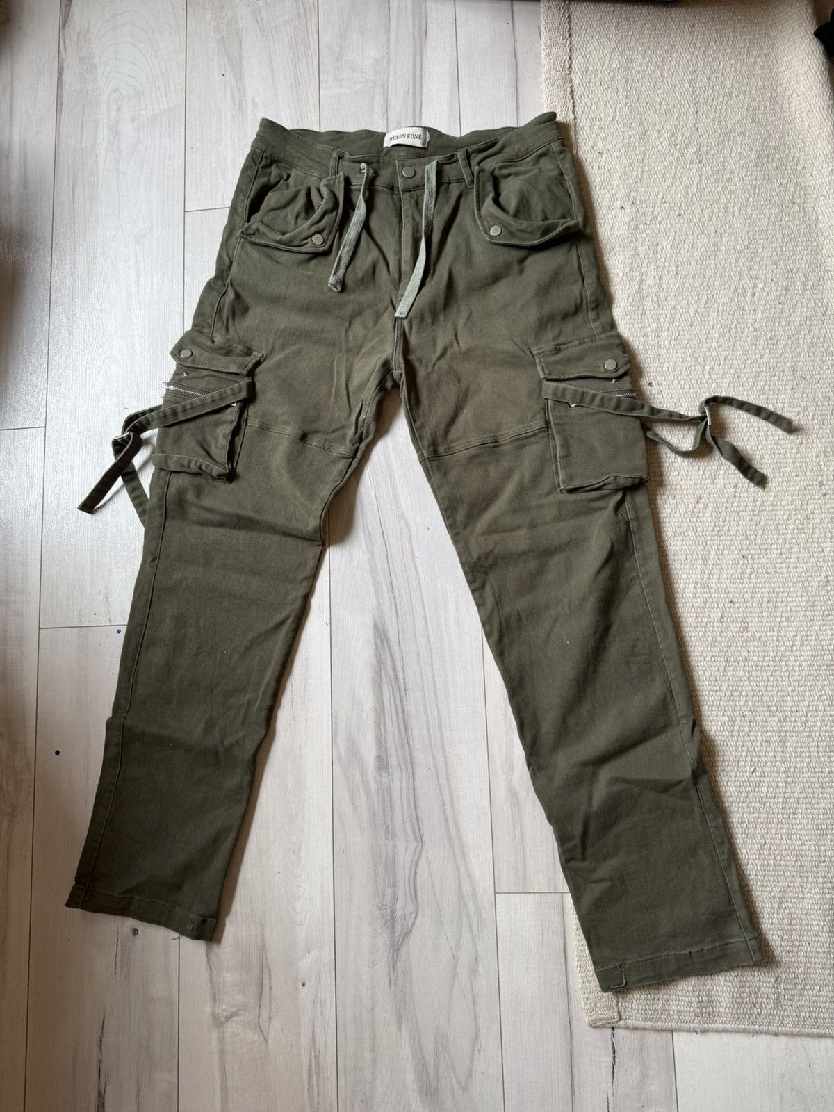 Ruben Kone Ruben Kone Vujade type Cargo Strap Bondage Pants Size US 34 / EU 50 - 1 Thumbnail