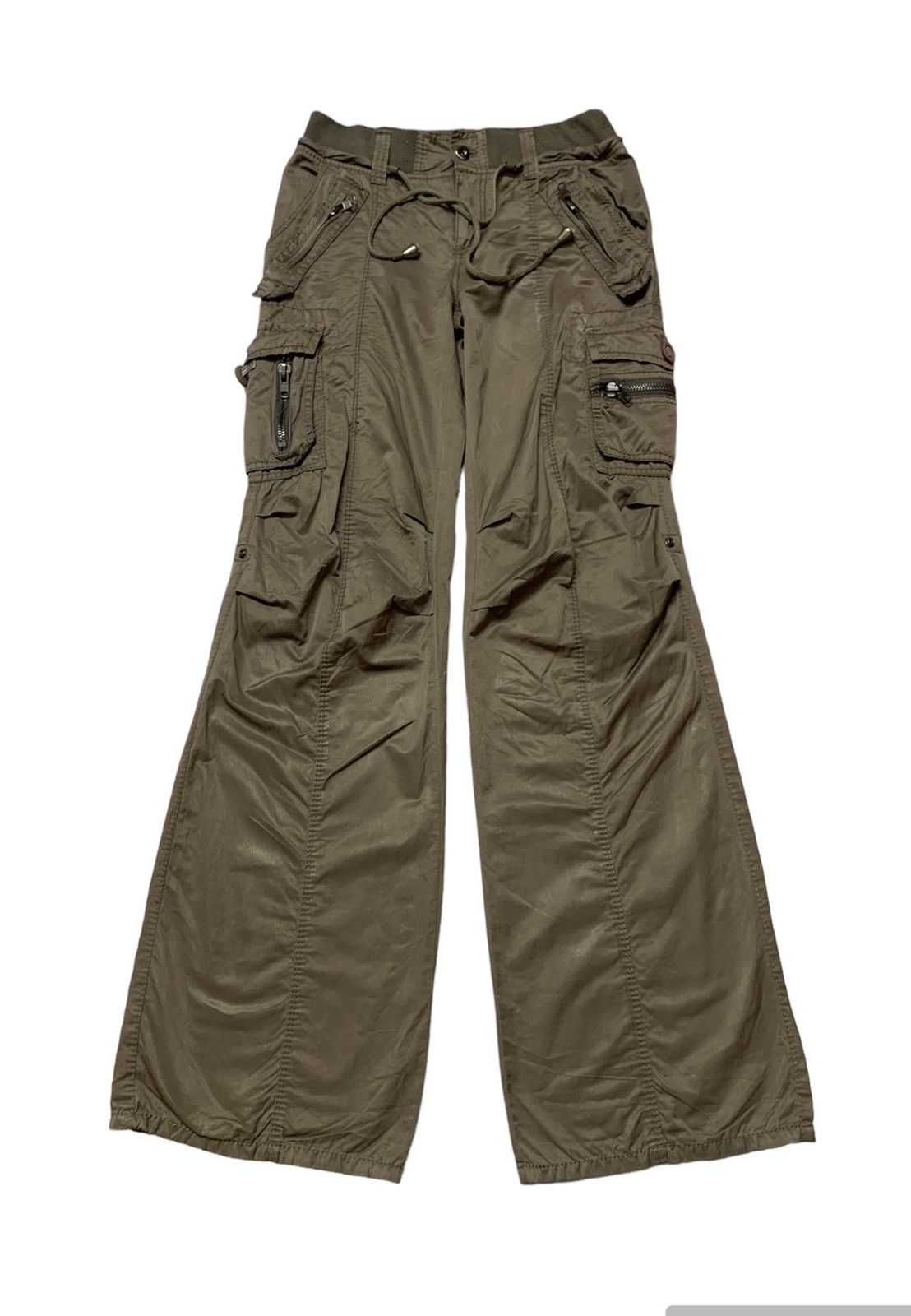 パンツ 00s fuga flare cargo pants waist gimmick 00s fuga flare cargo pants waist gimmick