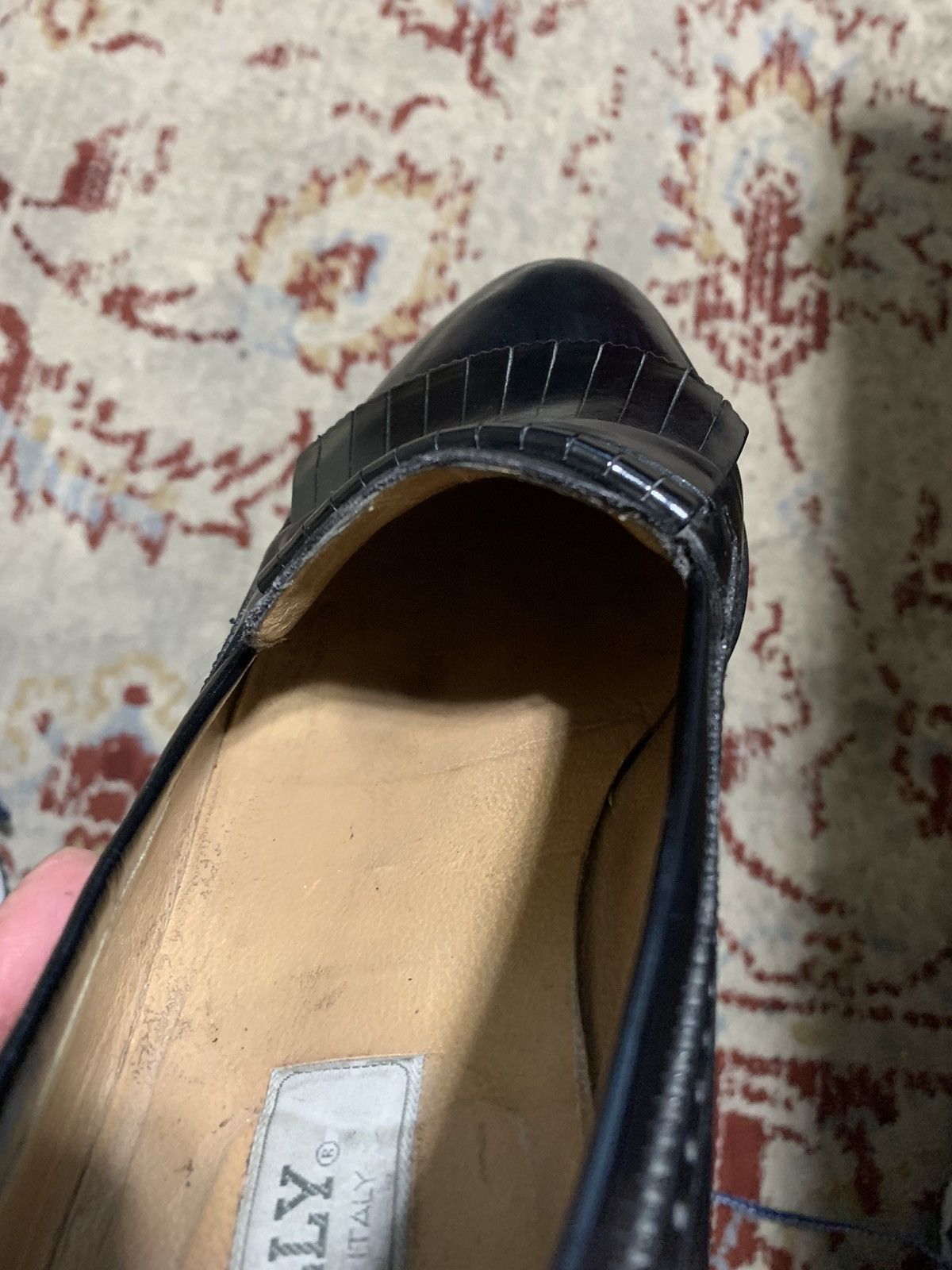 Bally Brandon Slip On Dress shoes Size US 9.5 / EU 42-43 - 19 Thumbnail