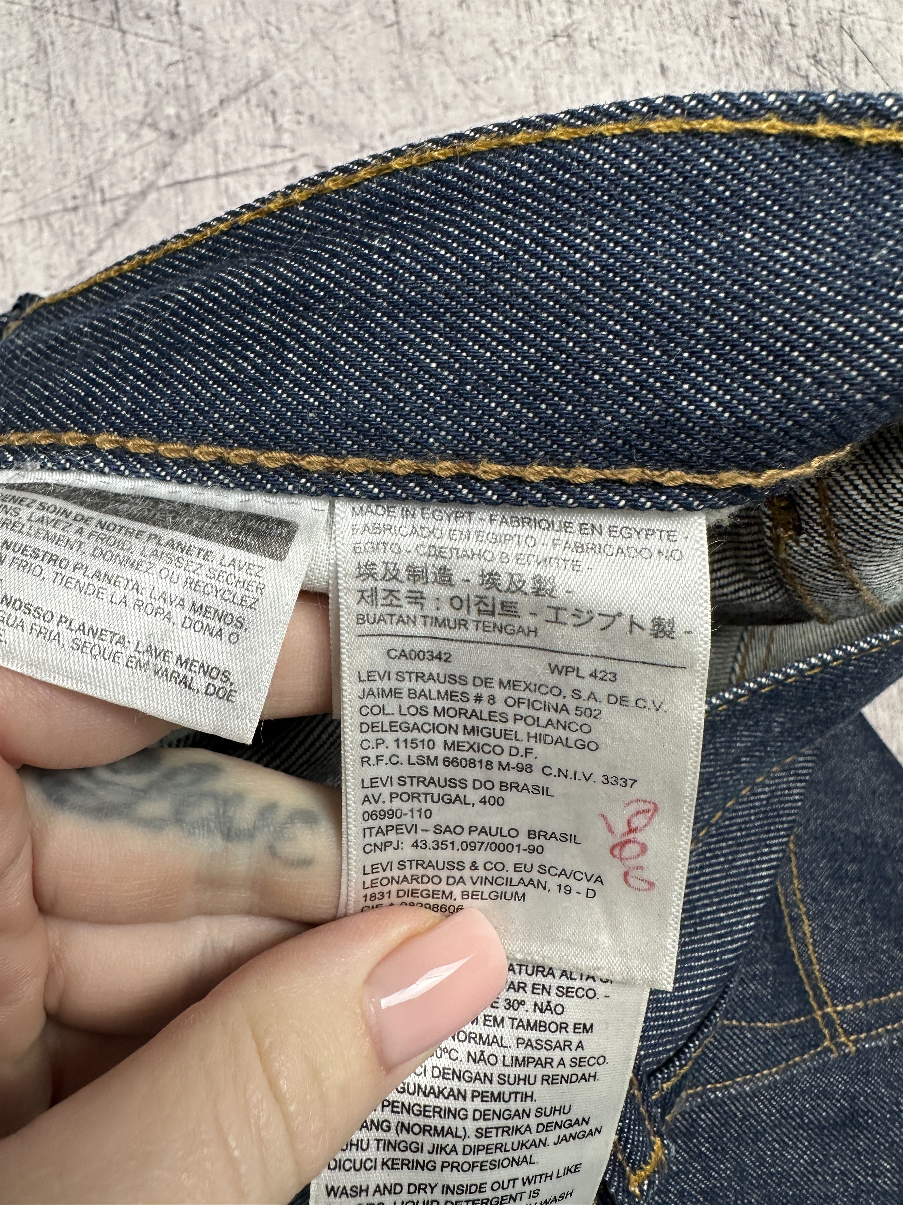 Levi's Levi's 501 Mens Denim Pants Jeans Size 31 x 30 Size US 31 - 8 Thumbnail