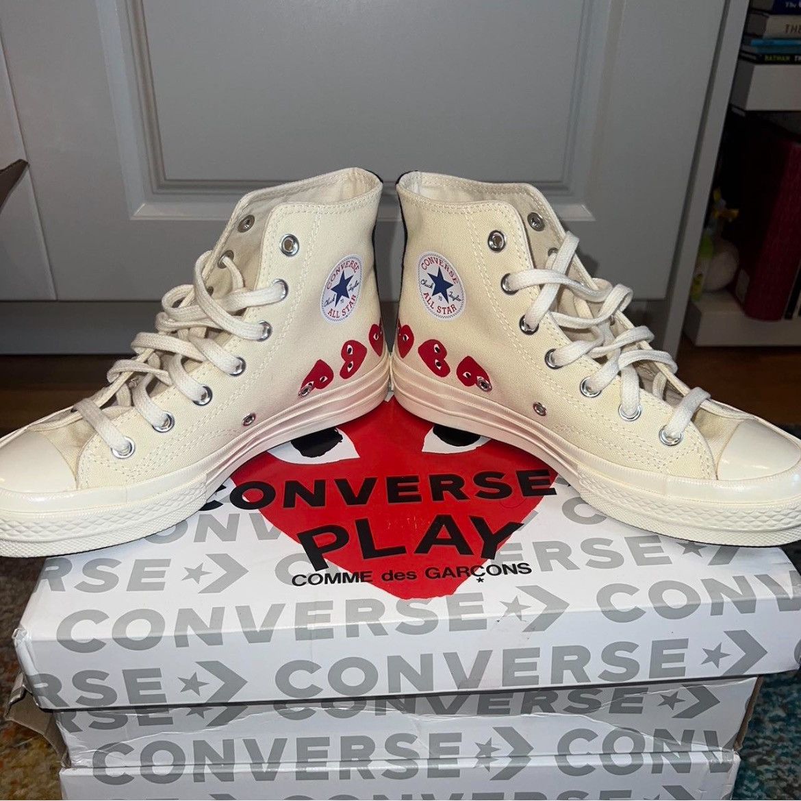 Comme des Garcons PLAY × Converse Converse x Comme des Garçons PLAY Chuck 70 Hi Size US 6 / IT 36 - 6 Thumbnail