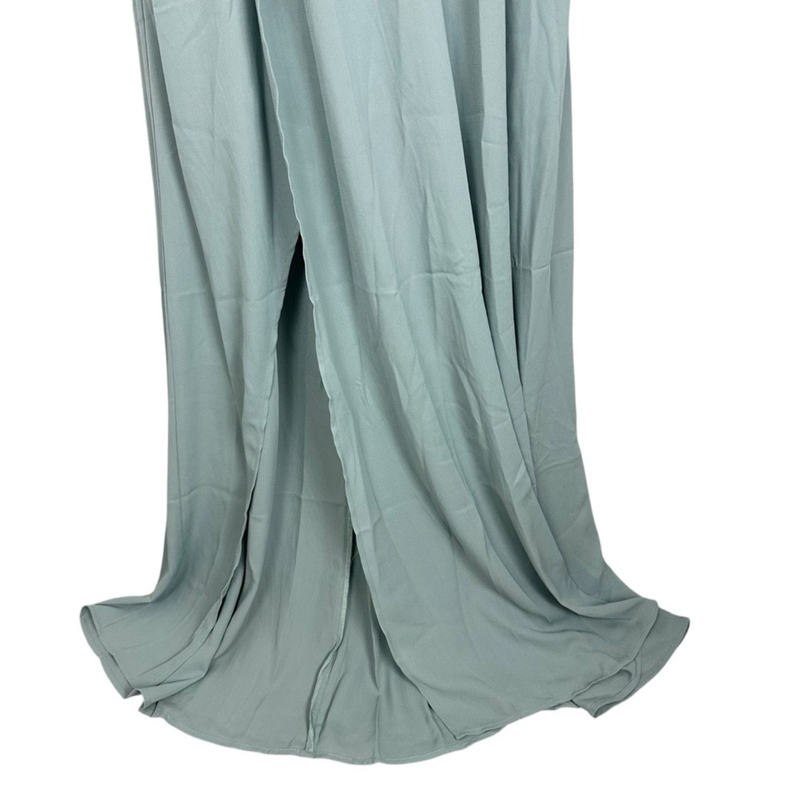 Show Me Your MuMu Show Me Your Mumu Kendall Maxi Bridesmaid Dress Solver Sage Size M / US 6-8 / IT 42-44 - 7 Thumbnail