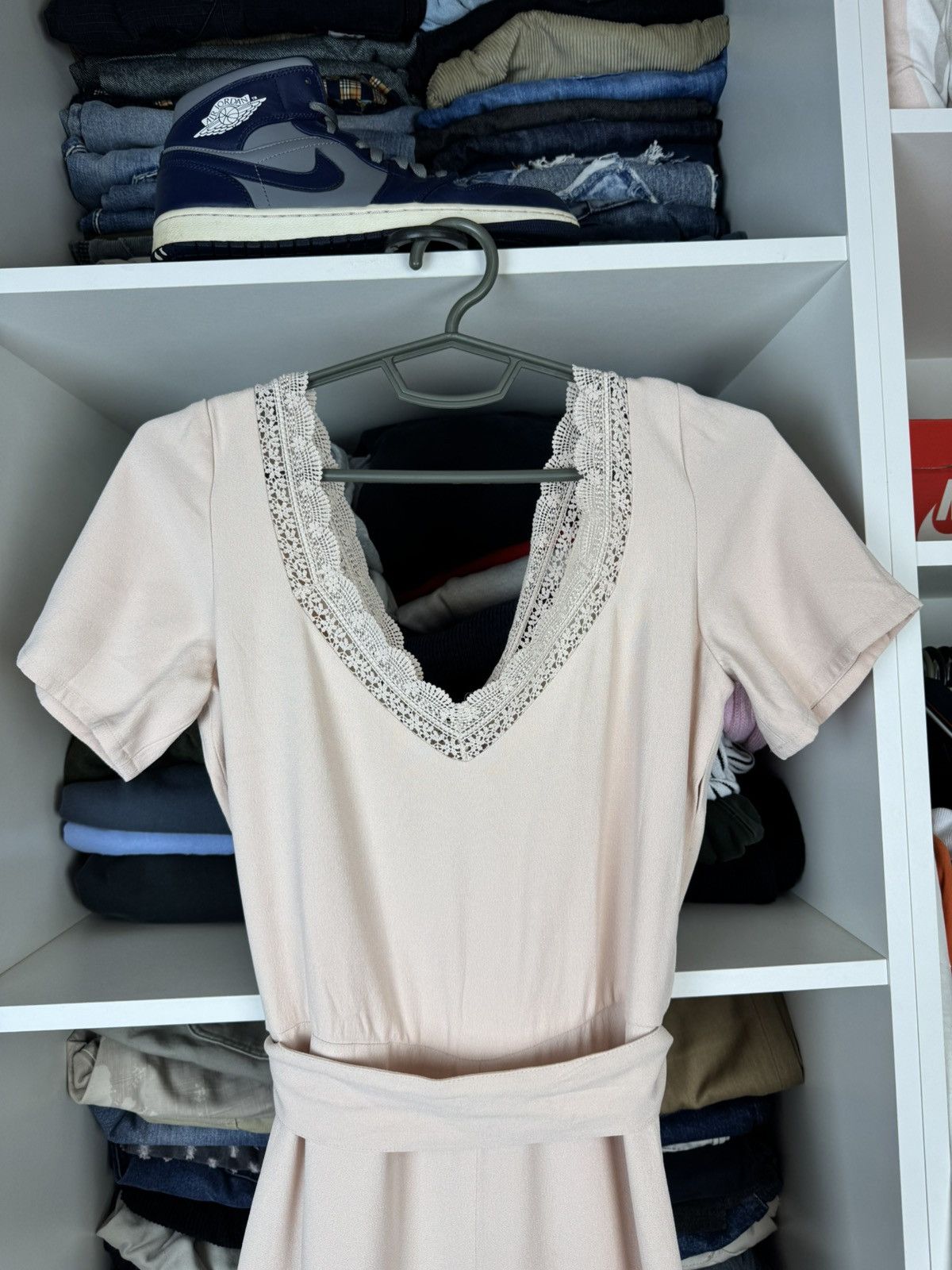 Sezane Sezane Combinaison Louis Jumpsuit Nude Size 34 Size 25" / US 0 / IT 36 - 21 Thumbnail
