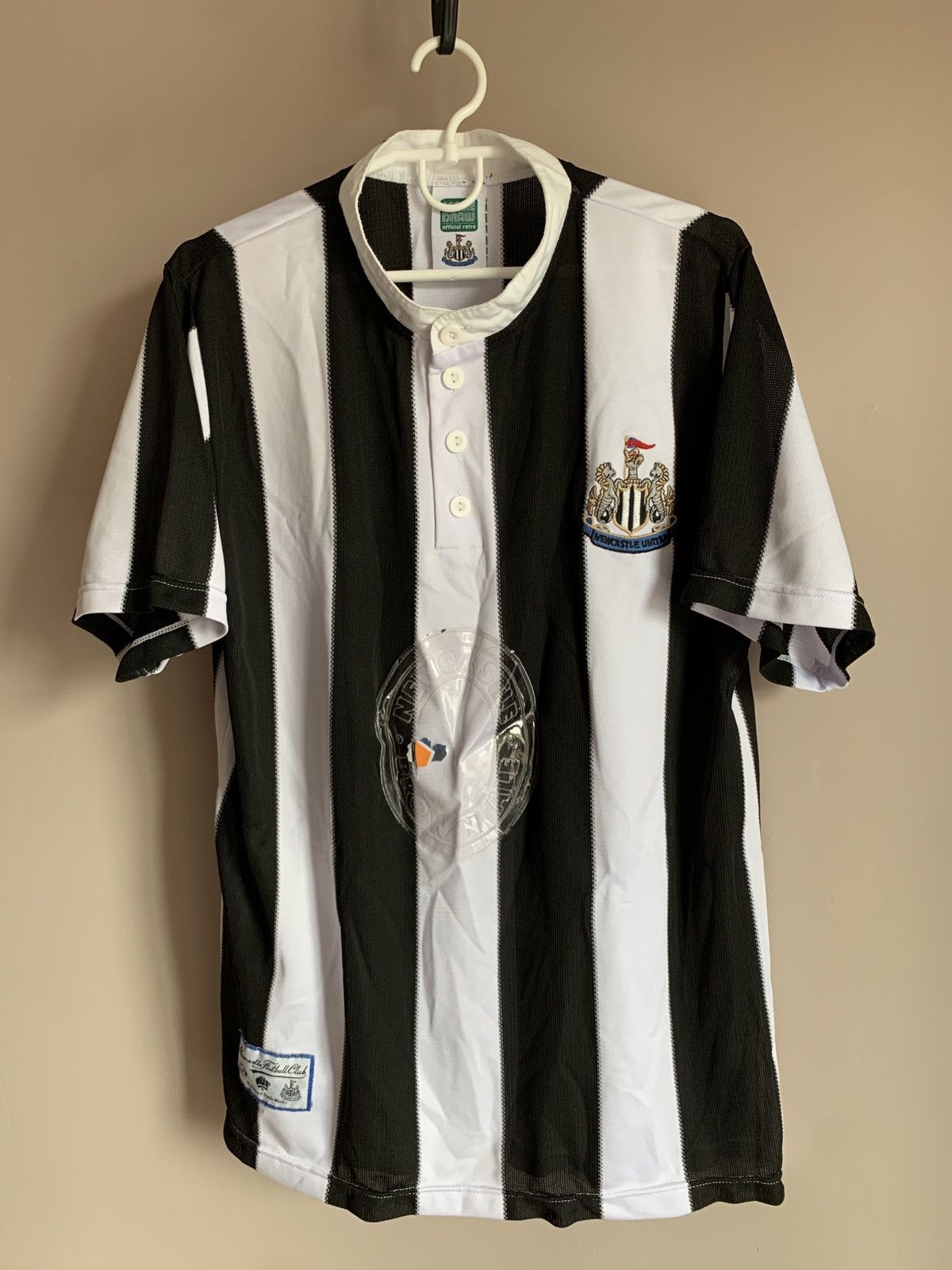 Vintage Newcastle United 1995 Home Football Shirt Retro Score Draw L Size US L / EU 52-54 / 3 - 1 Thumbnail
