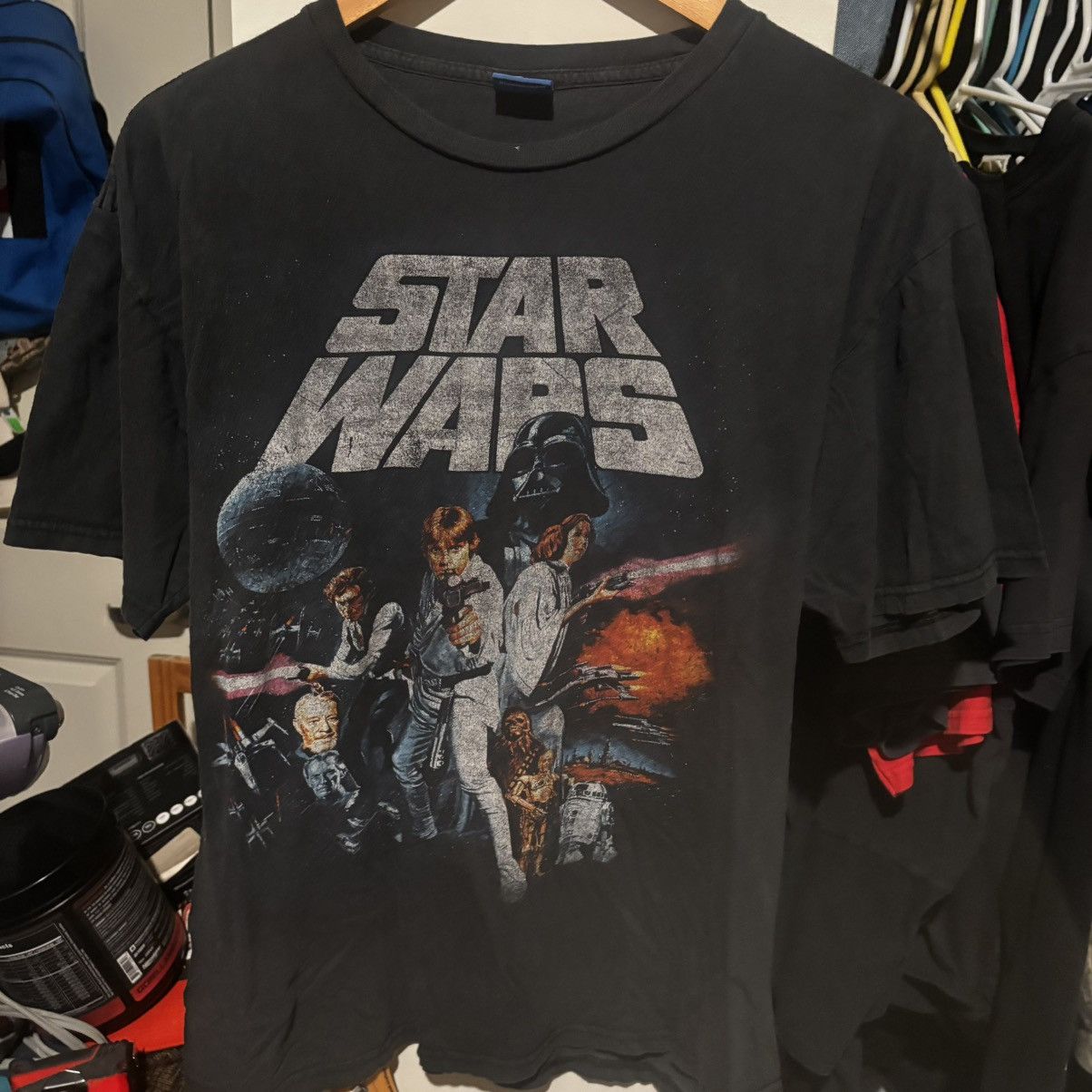 Star Wars Y2K 2000s Star Wars Licensed Cotton Graphic T Shirt Size US M / EU 48-50 / 2 - 1 Thumbnail