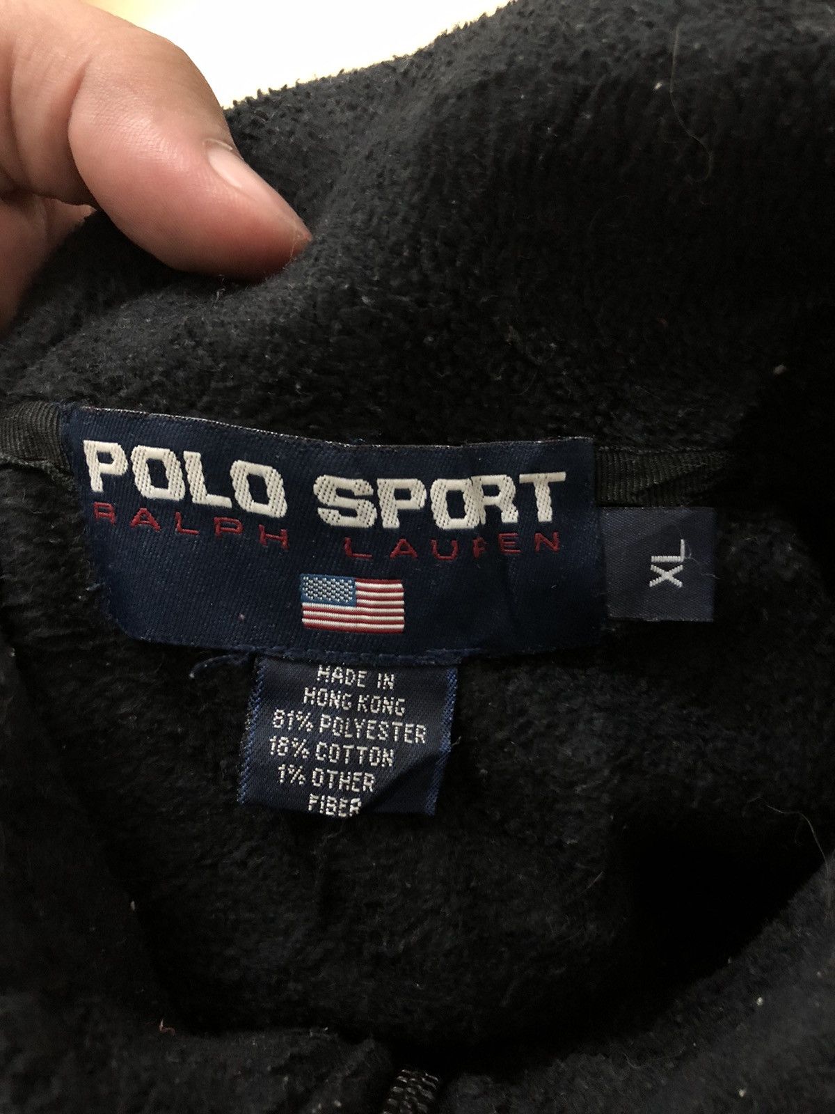Polo Ralph Lauren Vintage Polo Ralph Lauren Fleece Polo USA Size US XL / EU 56 / 4 - 5 Thumbnail