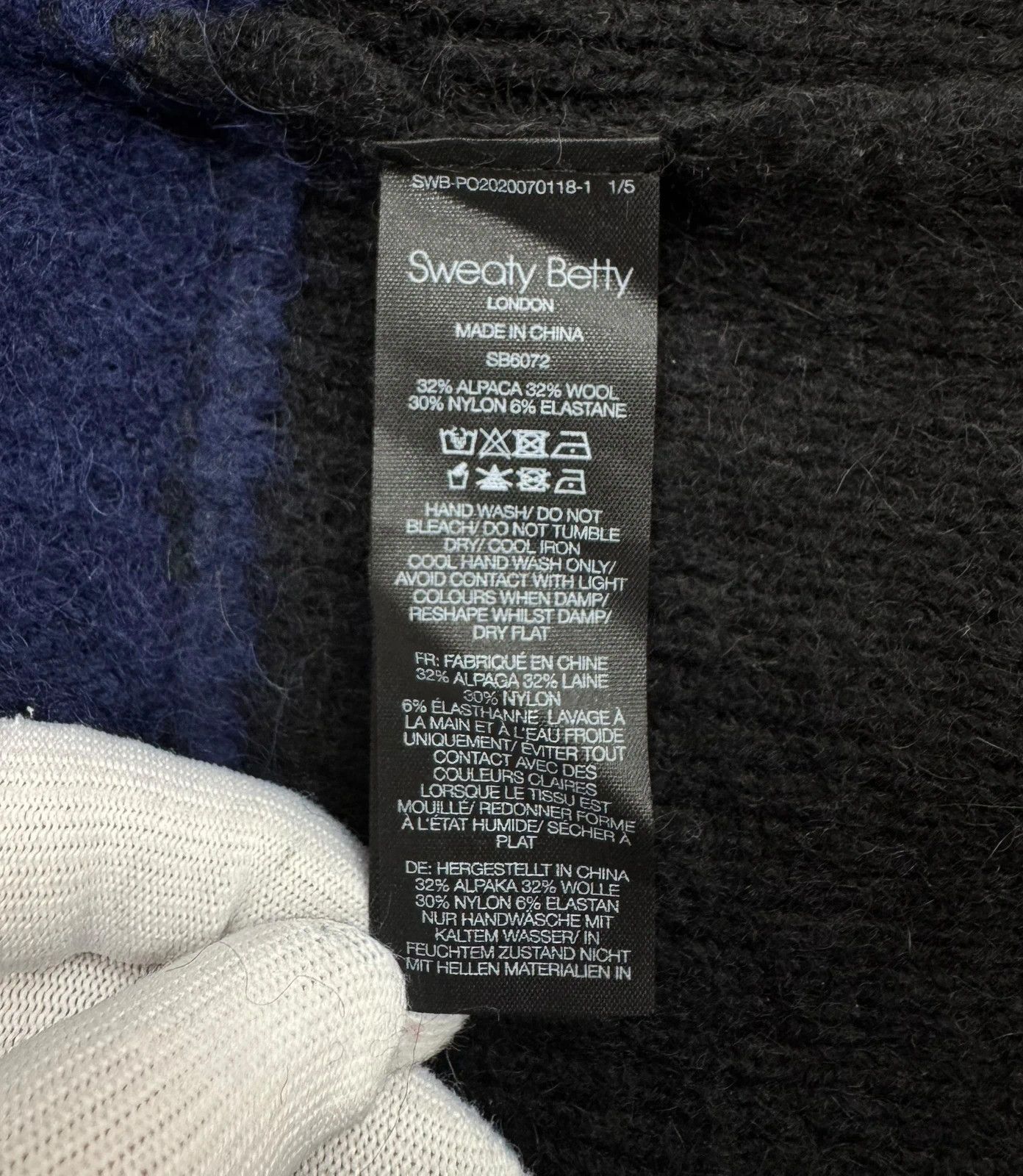 Other Sweaty Betty Alpaca Wool Sweater Mock Neck size M Size M / US 6-8 / IT 42-44 - 12 Thumbnail