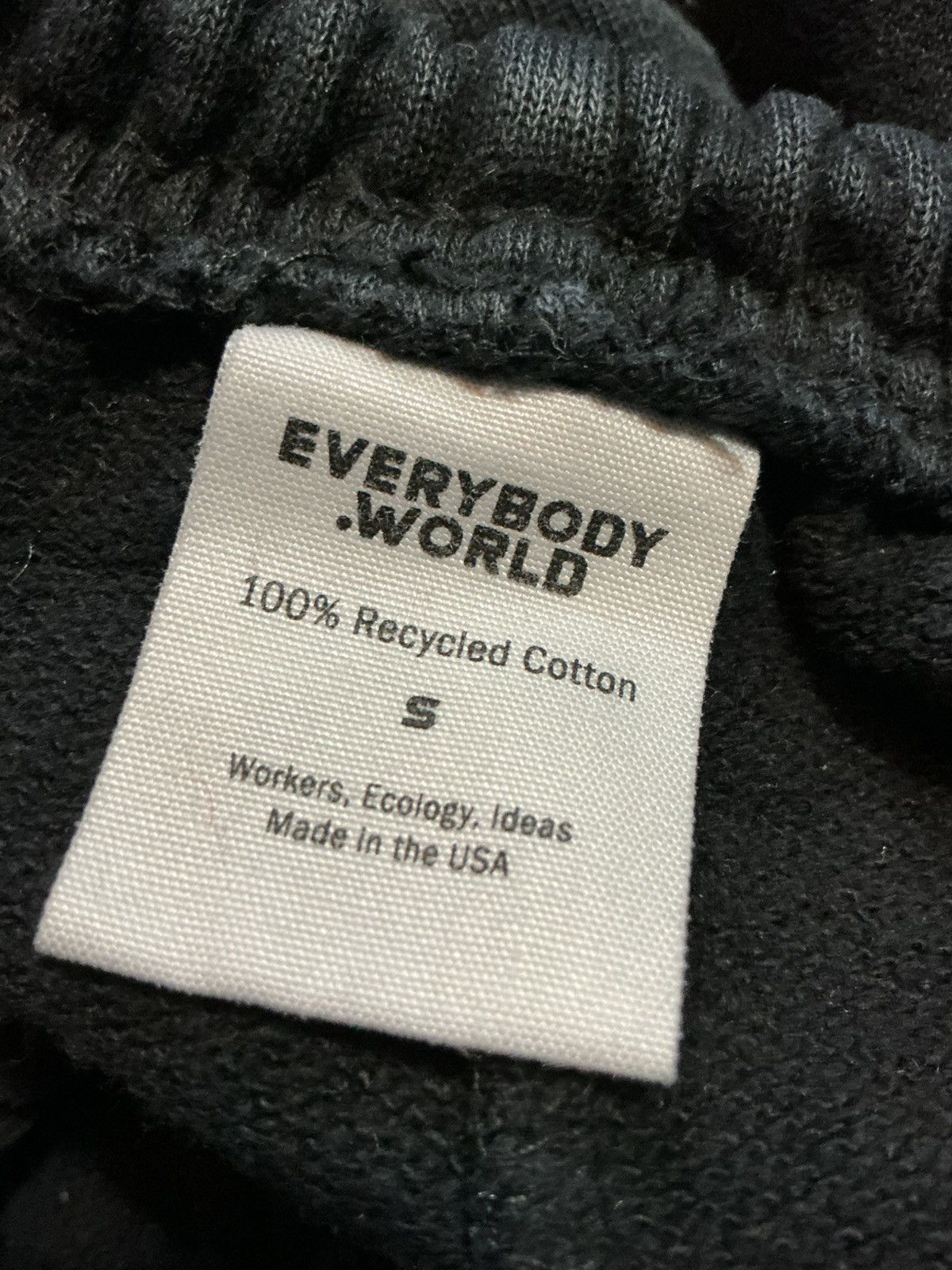 Everybody.World Everybody World 100% Recycled Cotton Heavyweight Sweatpants Size US 34 / EU 50 - 8 Thumbnail