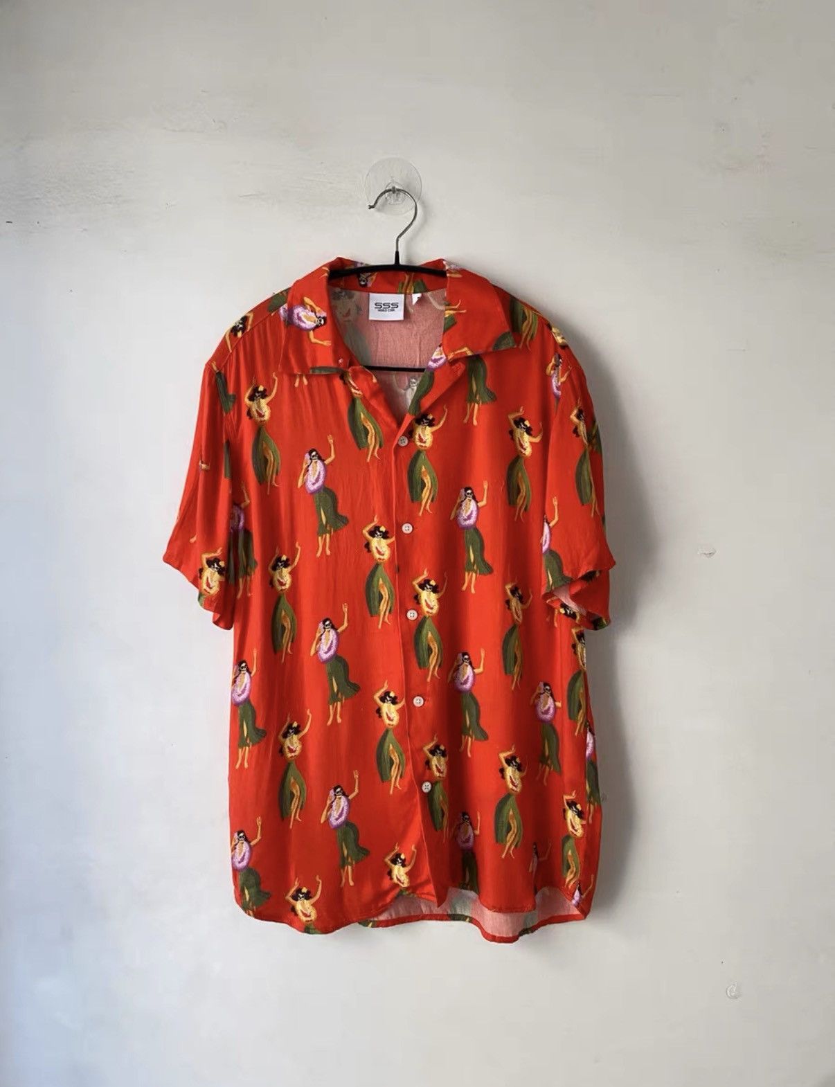 SSS World Corp SSS WORLD CORP. Skull Dancer Hawaiian Shirt K7 Size US S / EU 44-46 / 1 - 1 Thumbnail