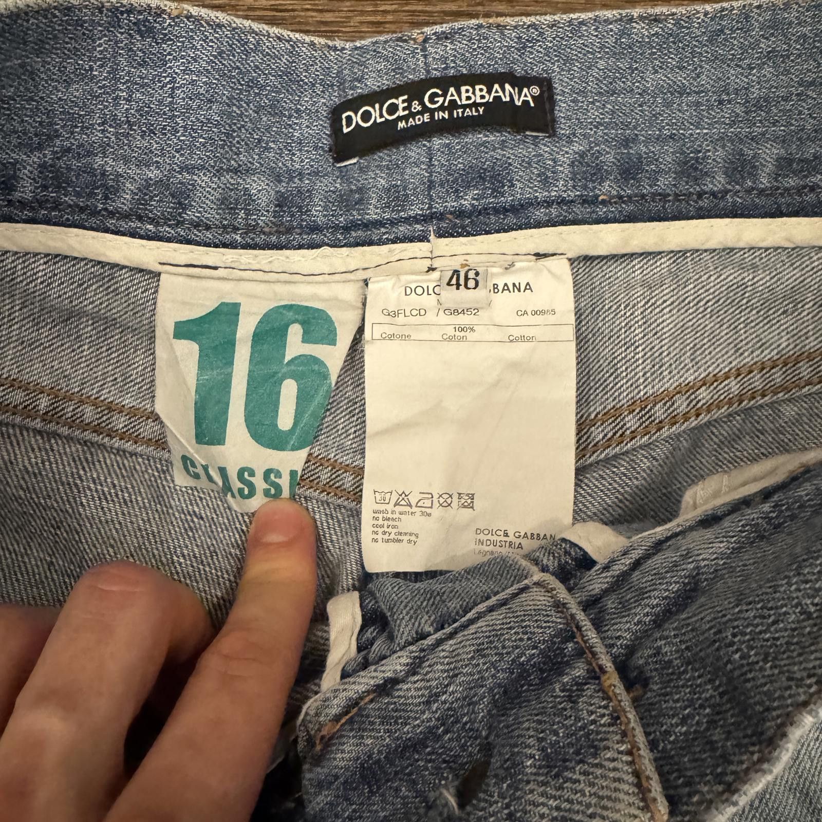 Dolce & Gabbana Dolce and Gabbana Ripped Distressed Jeans Size US 32 / EU 48 - 4 Thumbnail
